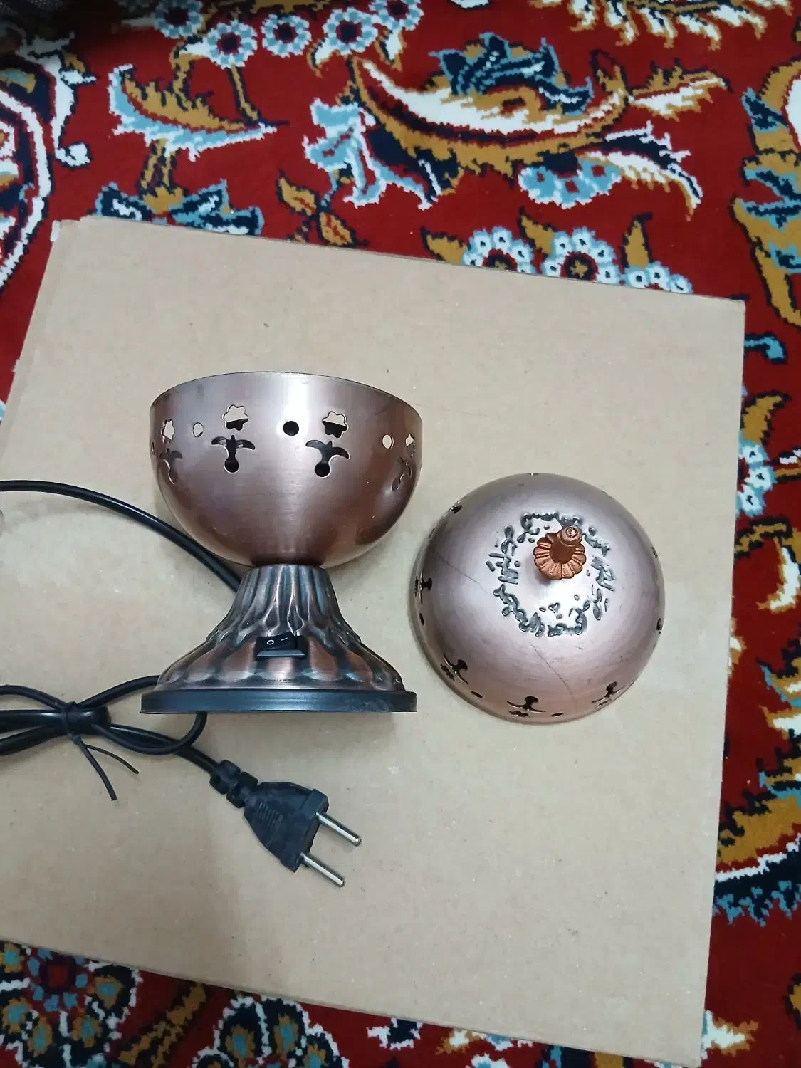 اسپند دود کن برقی  بسیار شیک اکبند زیره قیمت بازار|سایر لوازم برقی|شیروان (خراسان), |دیوار