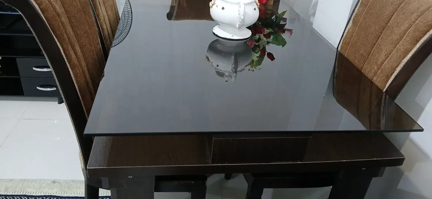 میز ناهارخوری چهار نفره|میز و صندلی غذاخوری|کردکوی, |دیوار