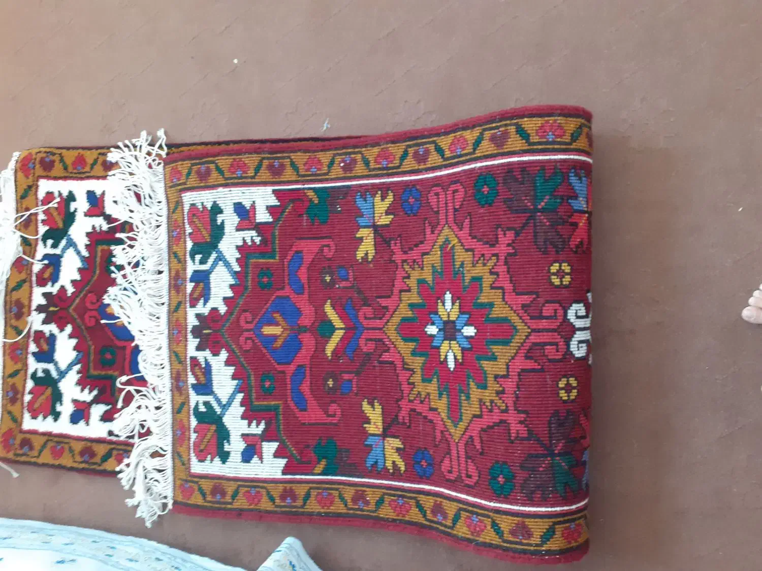 دو عدد فرش ۲متری تازه از دار افتاده|فرش|اهر, |دیوار