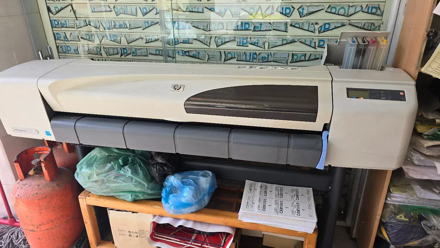 پلاتر اچ پی ۵۱۰|پرینتر، اسکنر، کپی، فکس|رشت, رشتیان|دیوار