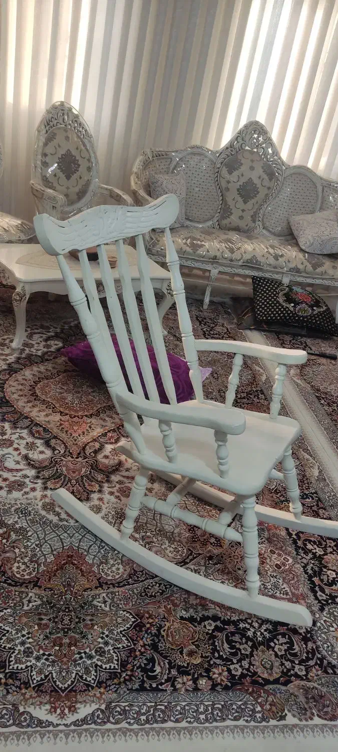 صندلی راش اصل چوپ گردو|مبلمان خانگی و میز عسلی|پاکدشت, پاکدشت (مامازند)|دیوار