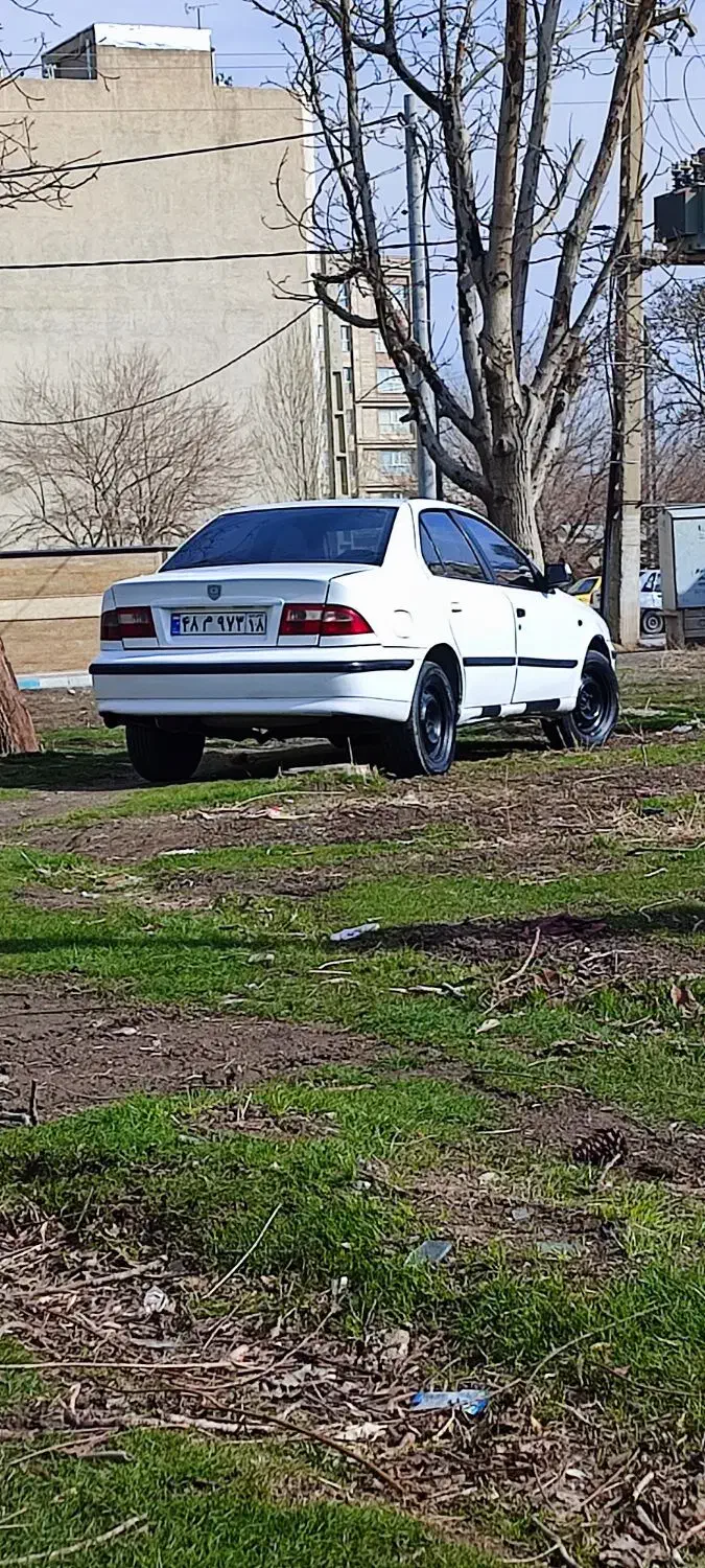 سمند 81 سفید LX|خودرو سواری و وانت|همدان, |دیوار