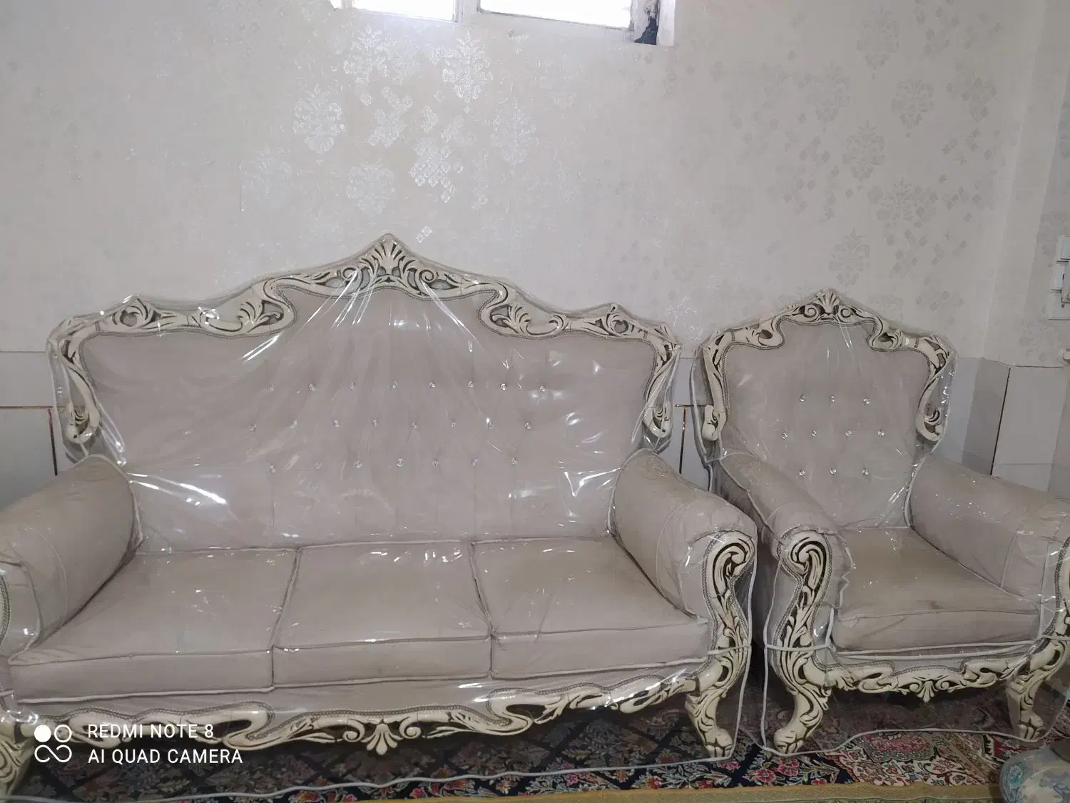 مبل با کاور|مبلمان خانگی و میز عسلی|خرم‌آباد, |دیوار