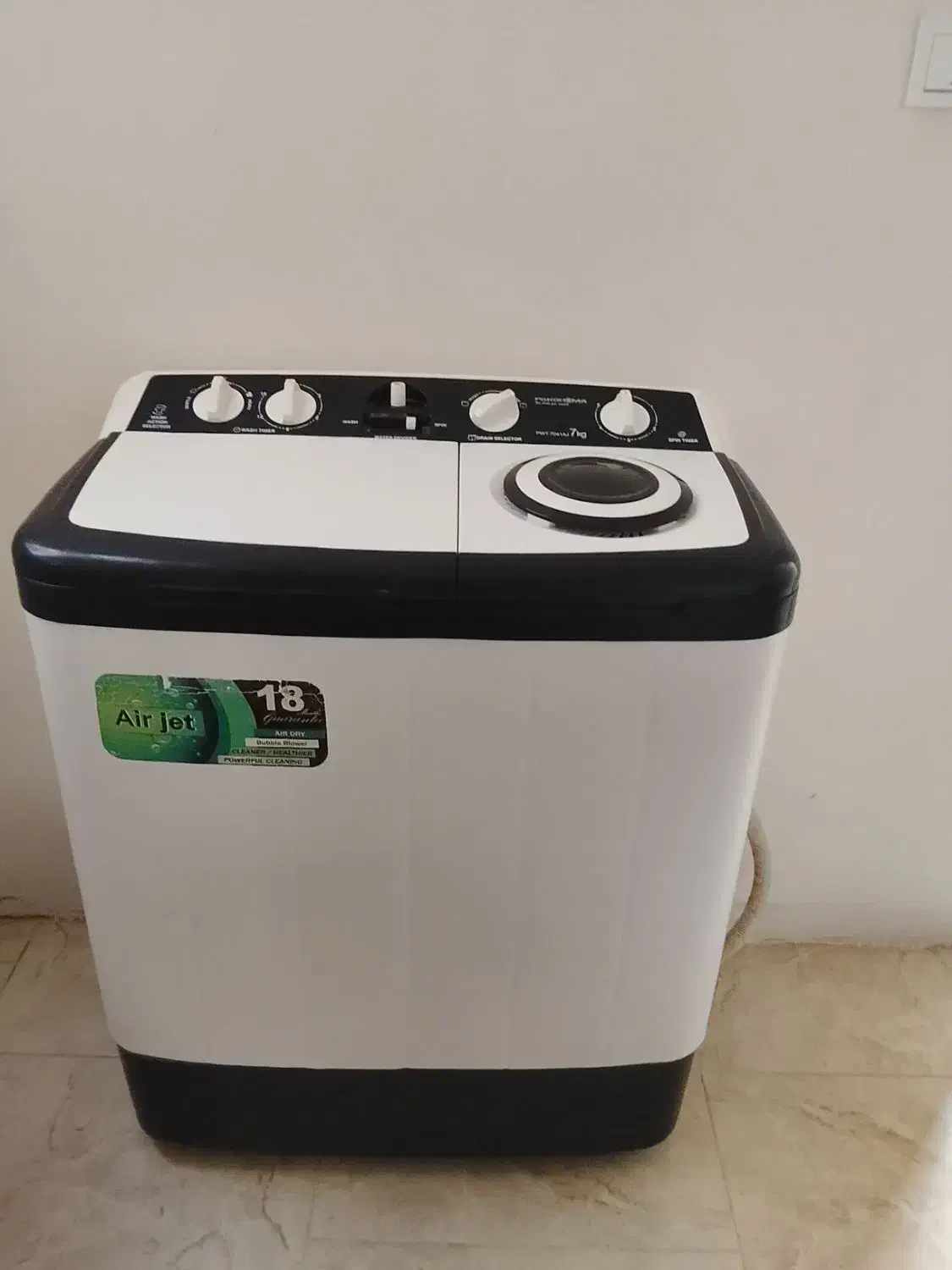 لباسشویی دوقلو پاکشوما 7 کیلویی|ماشین لباسشویی و خشک‌کن لباس|یزد, |دیوار