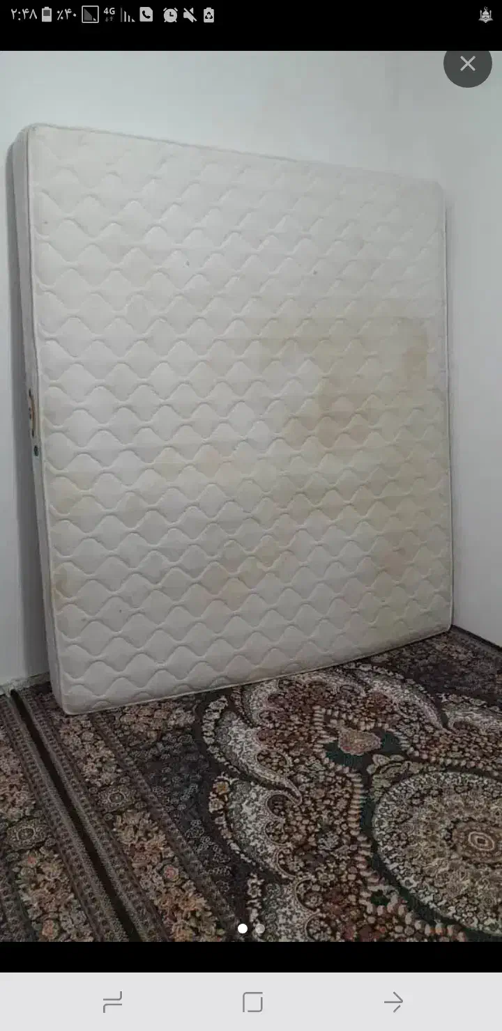 ۲عددتشک دو نفره جنس رویال|تشک تختخواب|سنندج, |دیوار