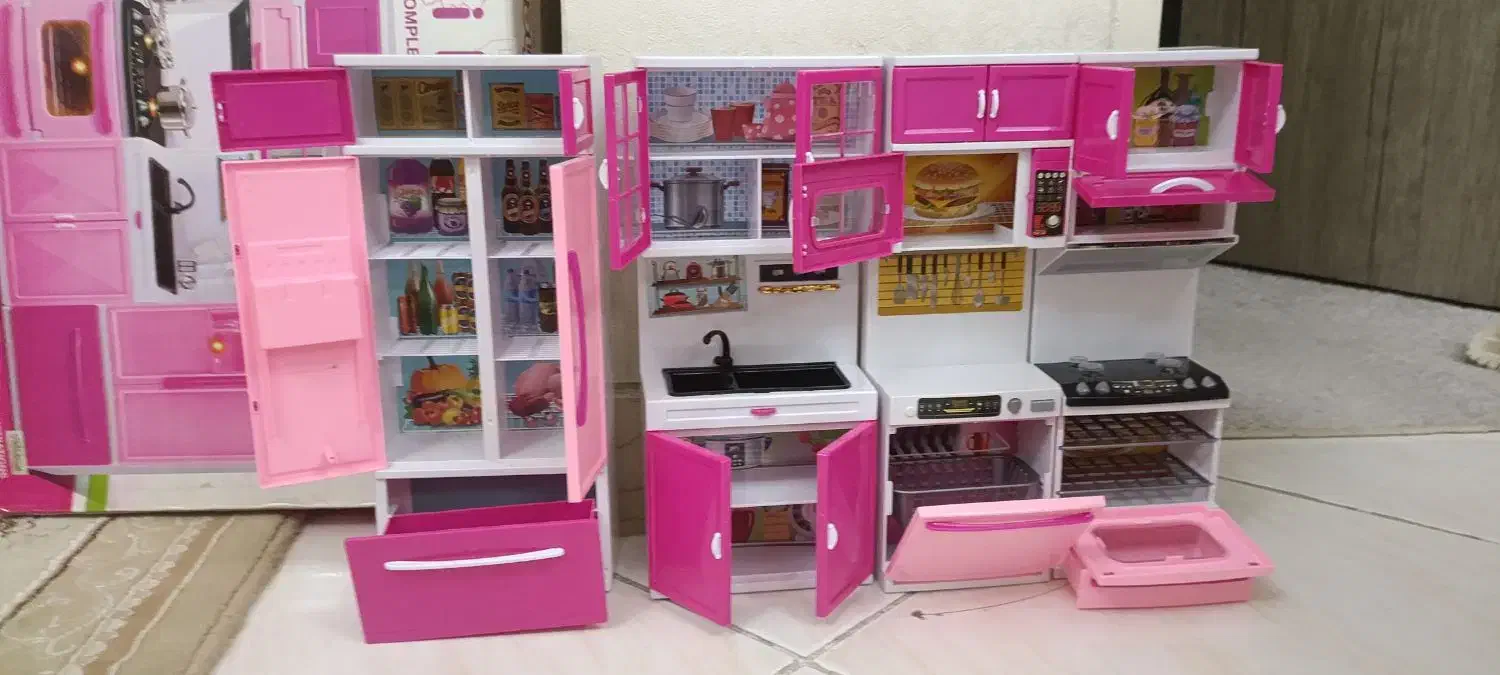 وسایل آشپزخانه چهار تیکه نو...|اسباب‌‌بازی|تهران, هفده شهریور|دیوار