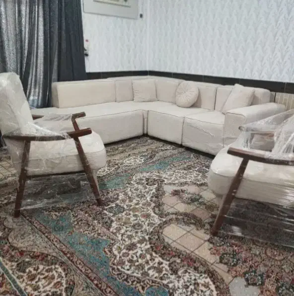 مبل ال|مبلمان خانگی و میز عسلی|آق قلا, |دیوار