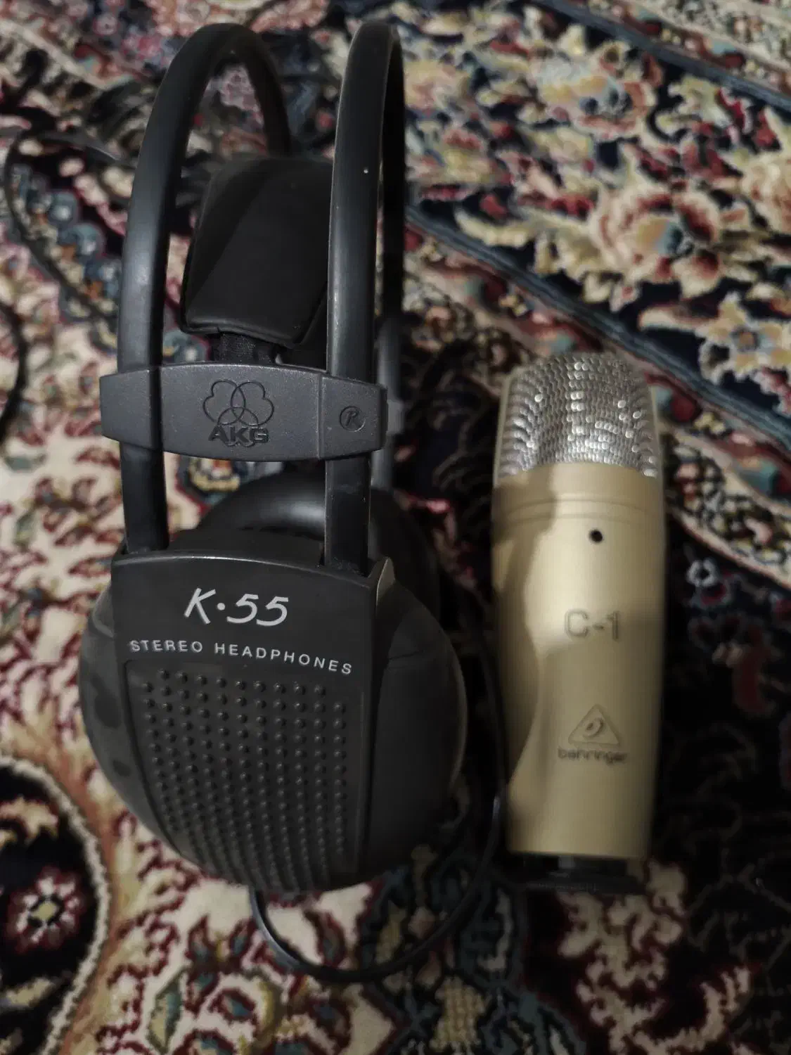 میکروفون استودیو و هدفون استدیویی|آلات موسیقی|چناران, |دیوار