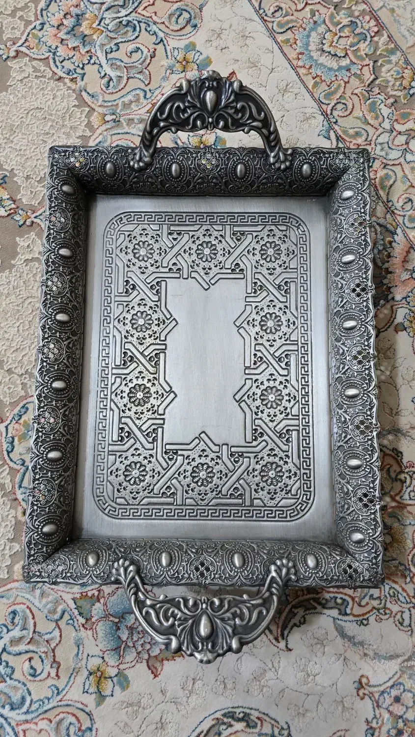 سینی پذیرایی|ظروف سرو و پذیرایی|فولادشهر, B5|دیوار