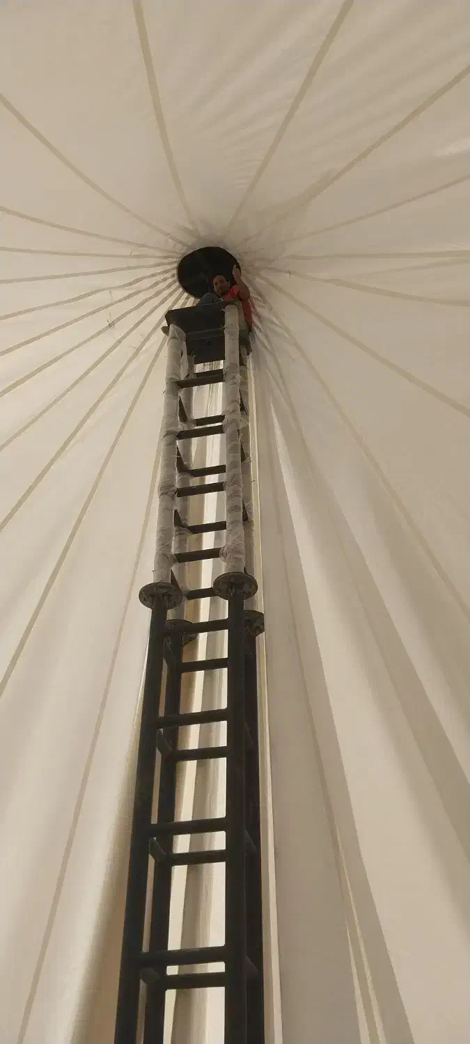 اجرای سقف متحرک و ثابت و شیشه بالکونی متحرک|مصالح و تجهیزات ساختمان|رباط‌کریم, شهرک صنعتی زواره‌ای|دیوار