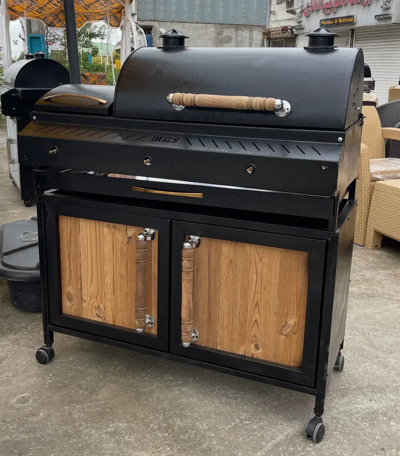 باربیکیو کباب پز از ۵۰ سانت الی ۱.۳۰ گازی و ذغالی|اجاق گاز و لوازم برقی پخت‌وپز|پیربازار, |دیوار