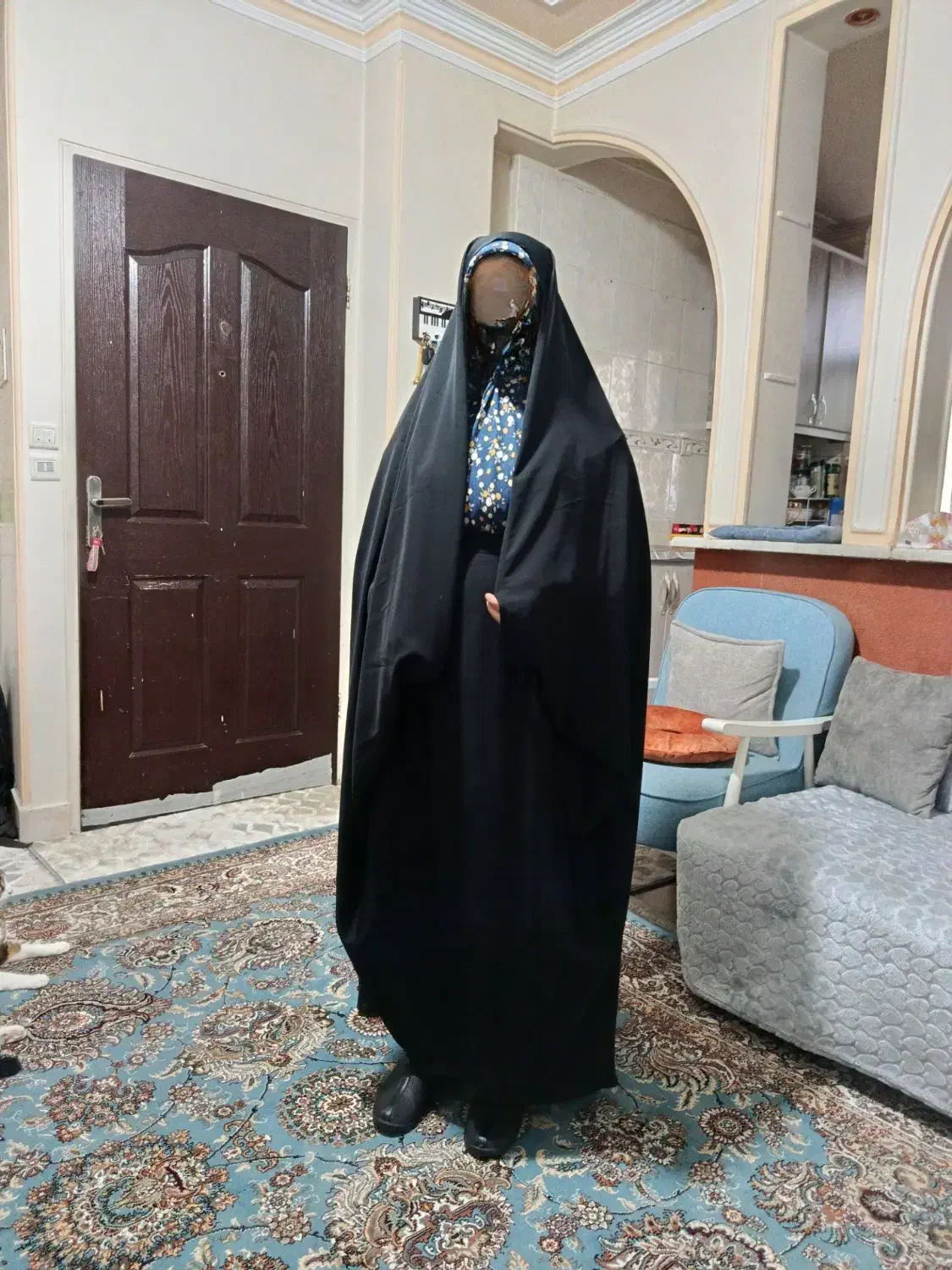 چادرقجریی160|لباس|رباطکریم, رباطکریم|دیوار