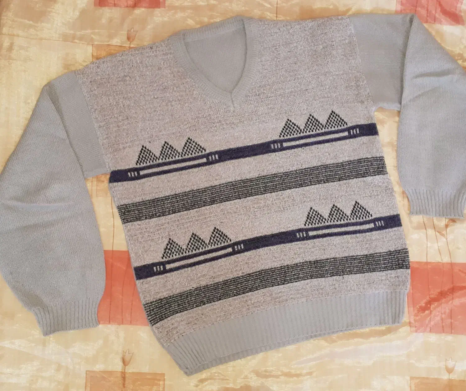 پلیور بافت مردانه سایز خیلی بزرگ  آکبند|لباس|دماوند, گیلاوند|دیوار