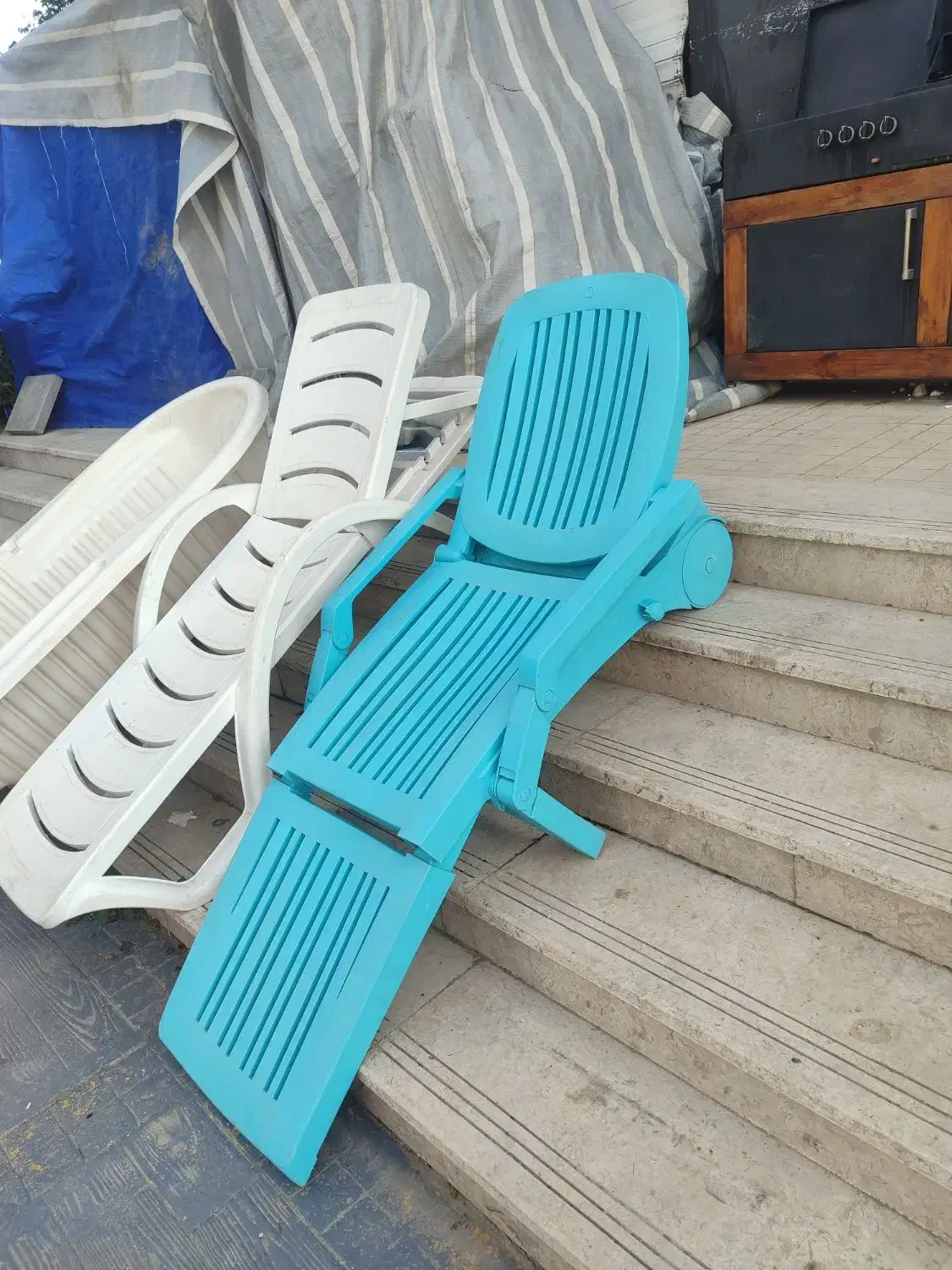 کارهای المینیومی کنار استخری  سرویس خواب میز صندلی|میز و صندلی غذاخوری|رویان, |دیوار