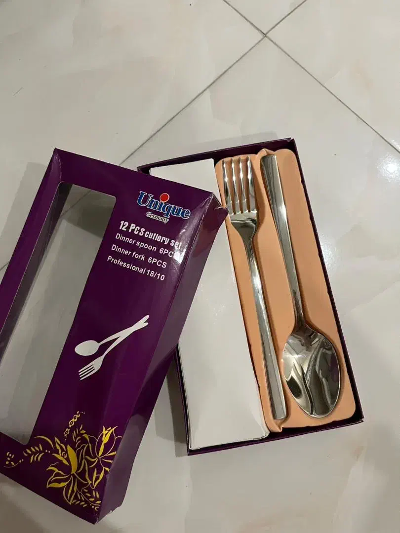 قاشق و چنگال یونیک نونو آکبند|ظروف سرو و پذیرایی|کرج, فاز ۳ گوهردشت|دیوار