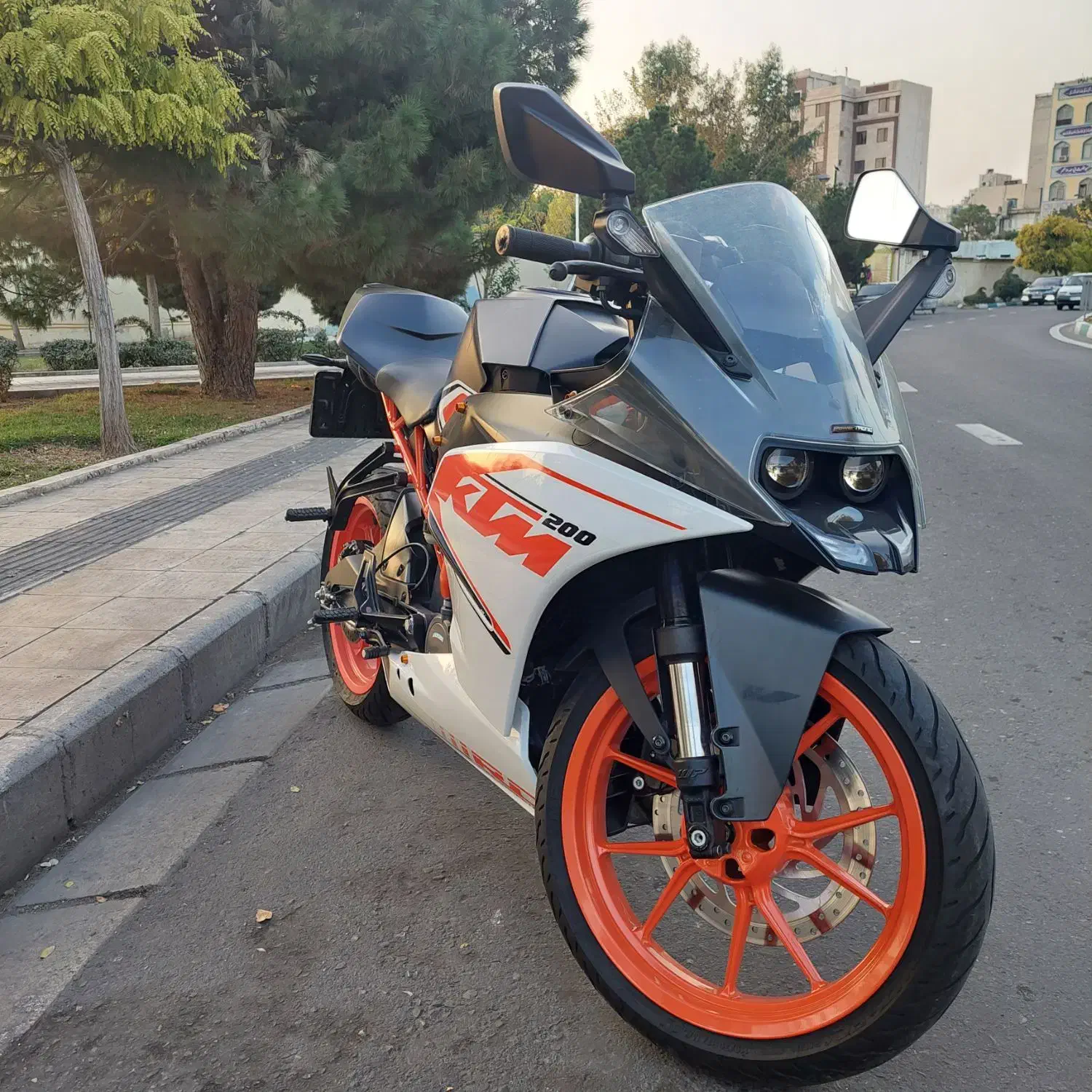 موتور کی تی ام ۲۰۰ ktm rc|موتورسیکلت|تهران, پرستار|دیوار