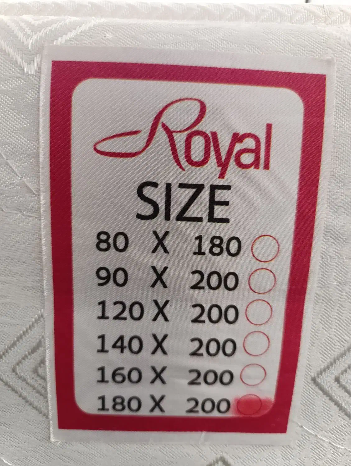 تشک دونفره ی ارتوپدیک رویال|تشک تختخواب|فشم, |دیوار