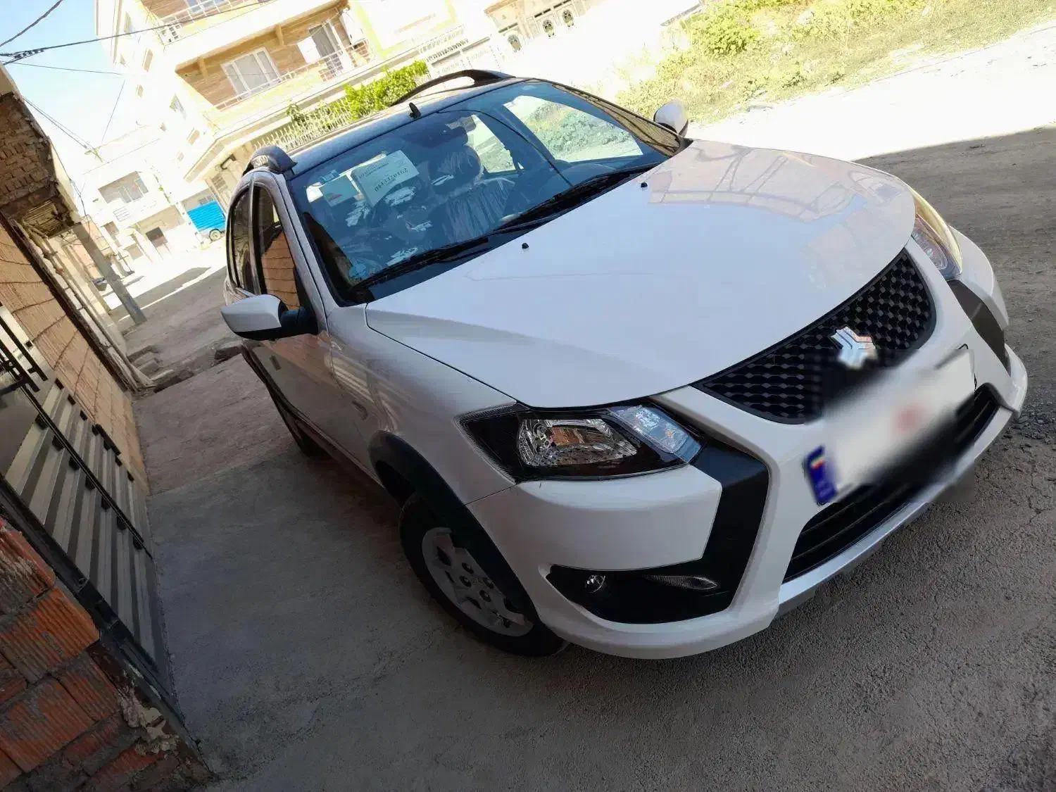 کوییک GXRسفید مشکی|خودرو سواری و وانت|مریوان, |دیوار