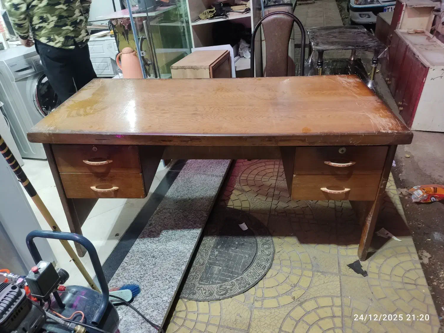 میز تحریر سالم‌|میز تحریر و کامپیوتر|پارس‌آباد, |دیوار