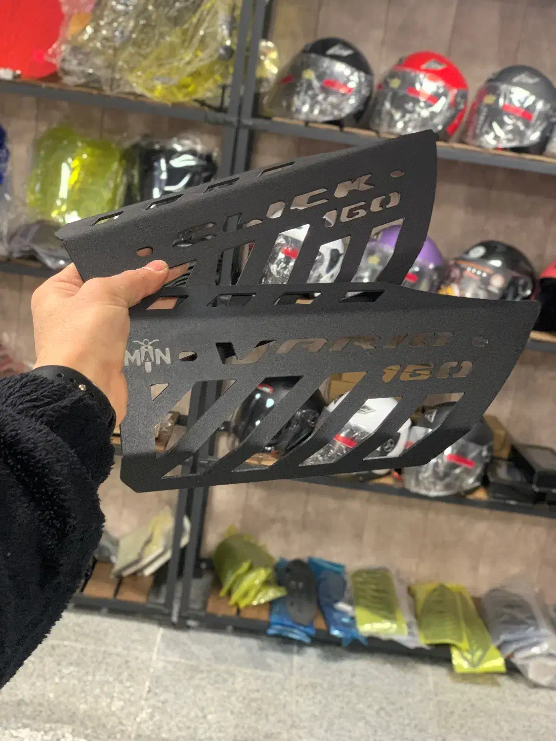 گارد کاور اگزوز فلزی هندا،یاماها،اس وای ام|قطعات یدکی و لوازم جانبی|تهران, گمرک|دیوار