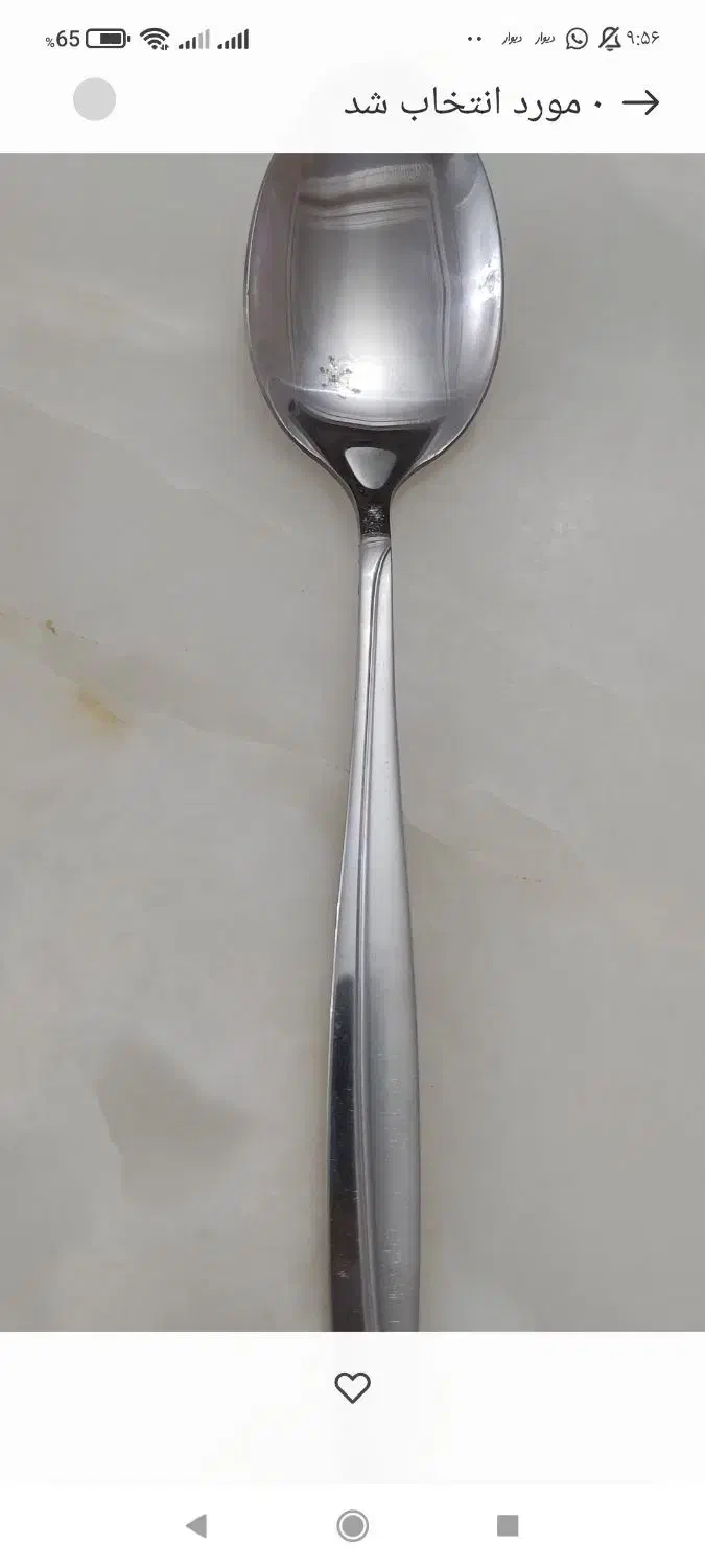 قاشق و چنگال مجلسی ۴۳۰ تومان|ظروف سرو و پذیرایی|تبریز, |دیوار