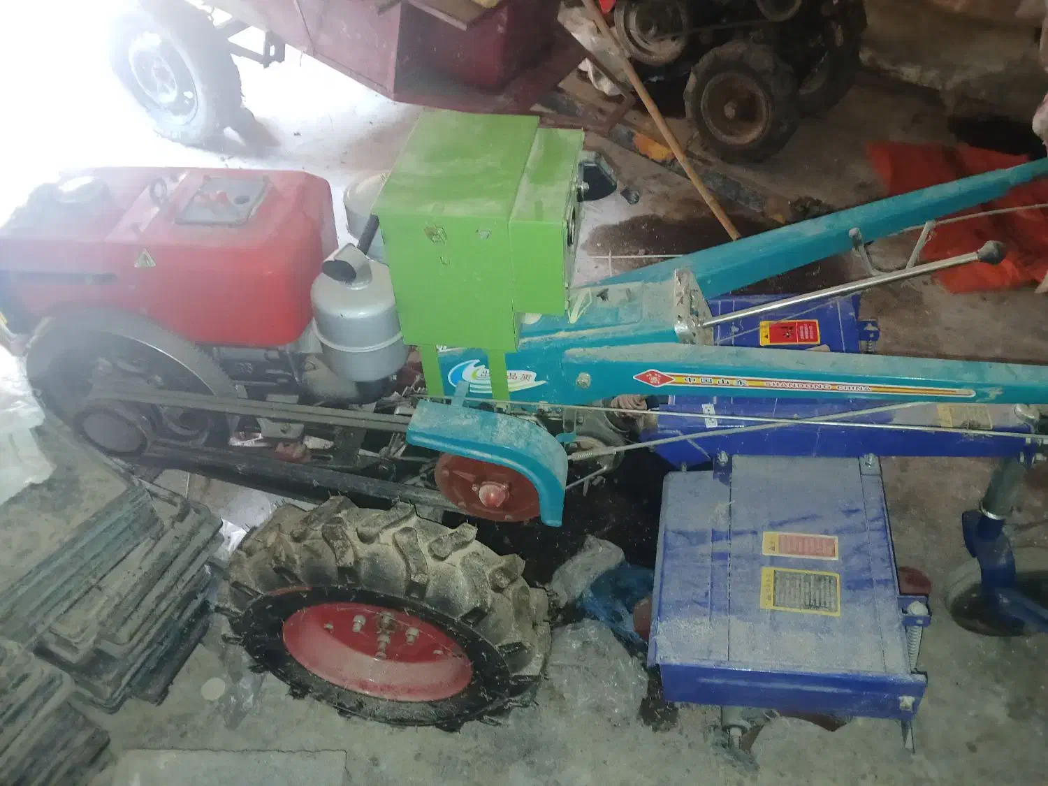 تیلر ۱۳ اِنجن دیزل|ماشین‌آلات صنعتی|آستانه اشرفیه, |دیوار