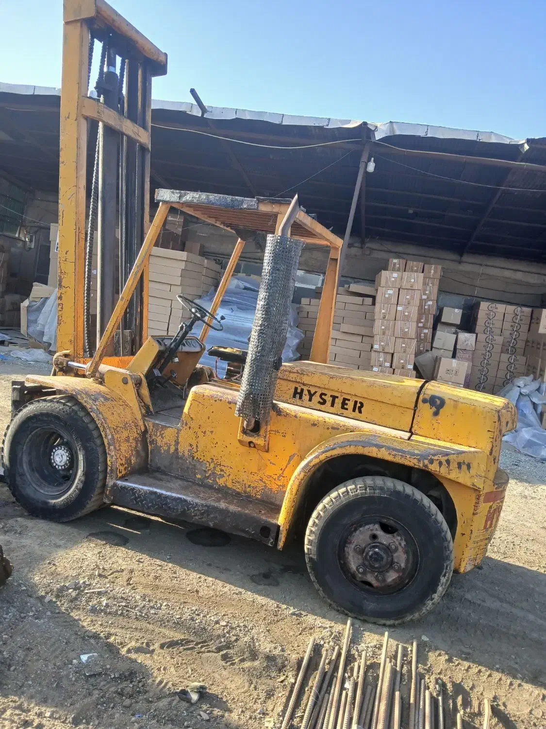 فروش لیفتراک هایستر ۵تن دکل ۶متر|ماشین‌آلات صنعتی|باقرشهر, |دیوار