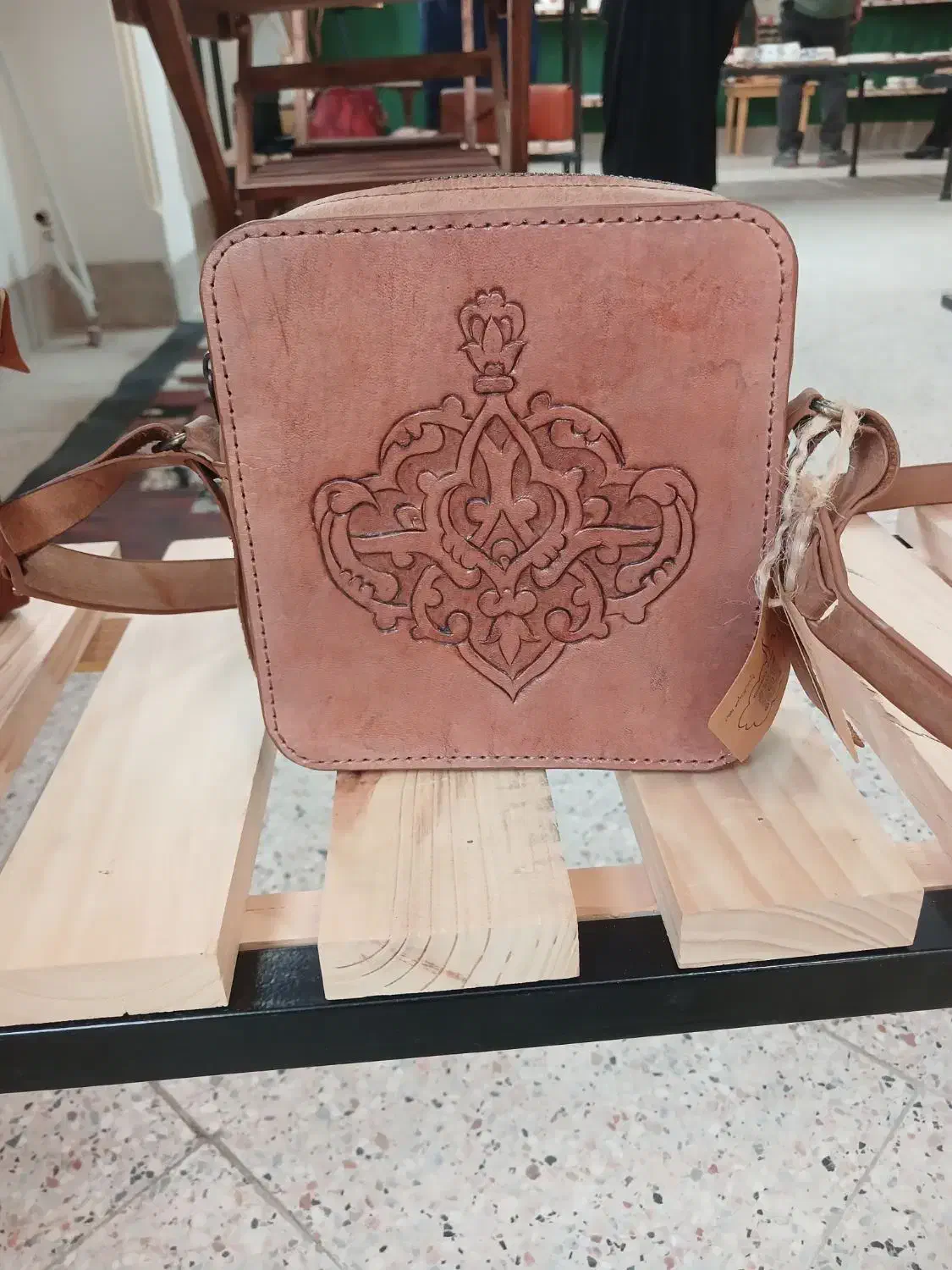 کیف اسپرت دوشی  کراس چرم گاوی|کیف، کفش، کمربند|بیرجند, |دیوار