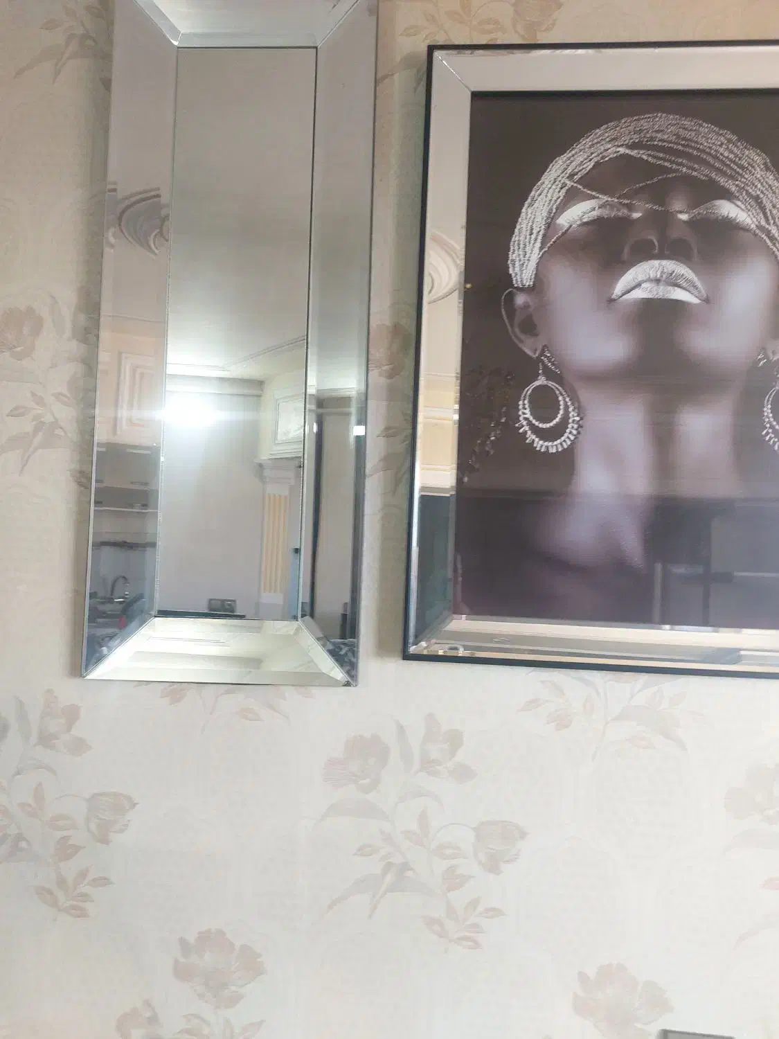 تابلو اینه ای شیک|آینه|محمدیه-قزوین, |دیوار