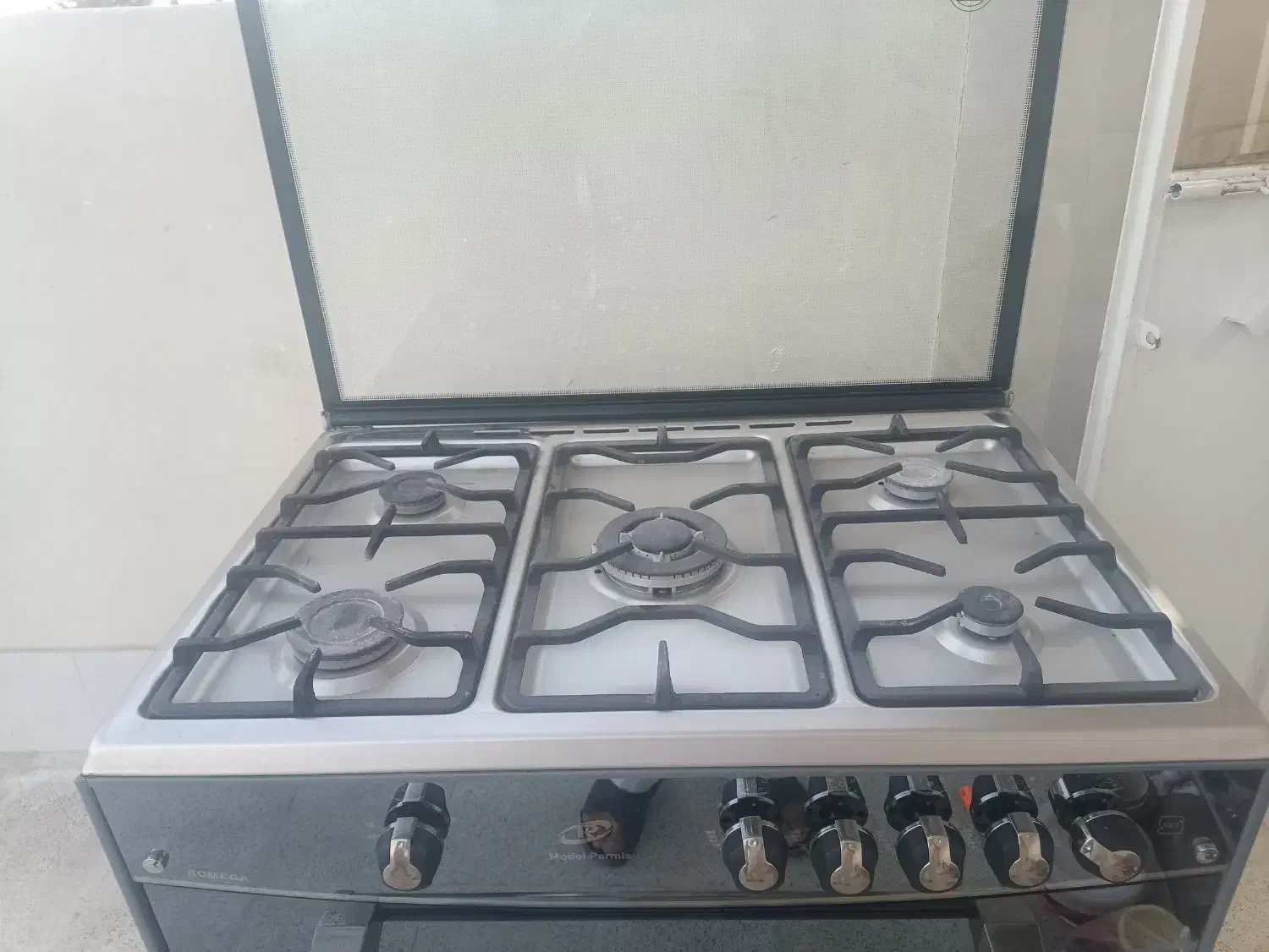 گاز صفحه استیل طرح فر|اجاق گاز و لوازم برقی پختوپز|پیشوا, |دیوار