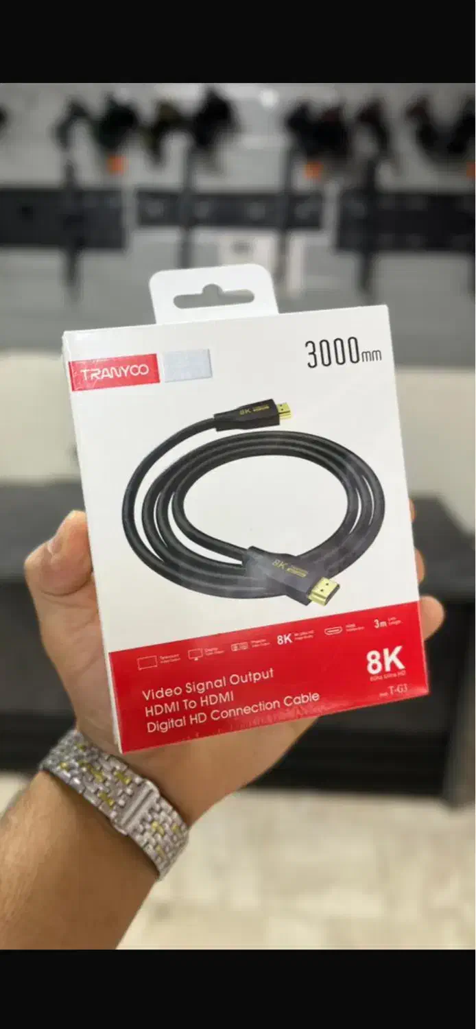 کابل hdmi 8k|قطعات و لوازم جانبی رایانه|اسلامشهر, شهرک مفیدی|دیوار