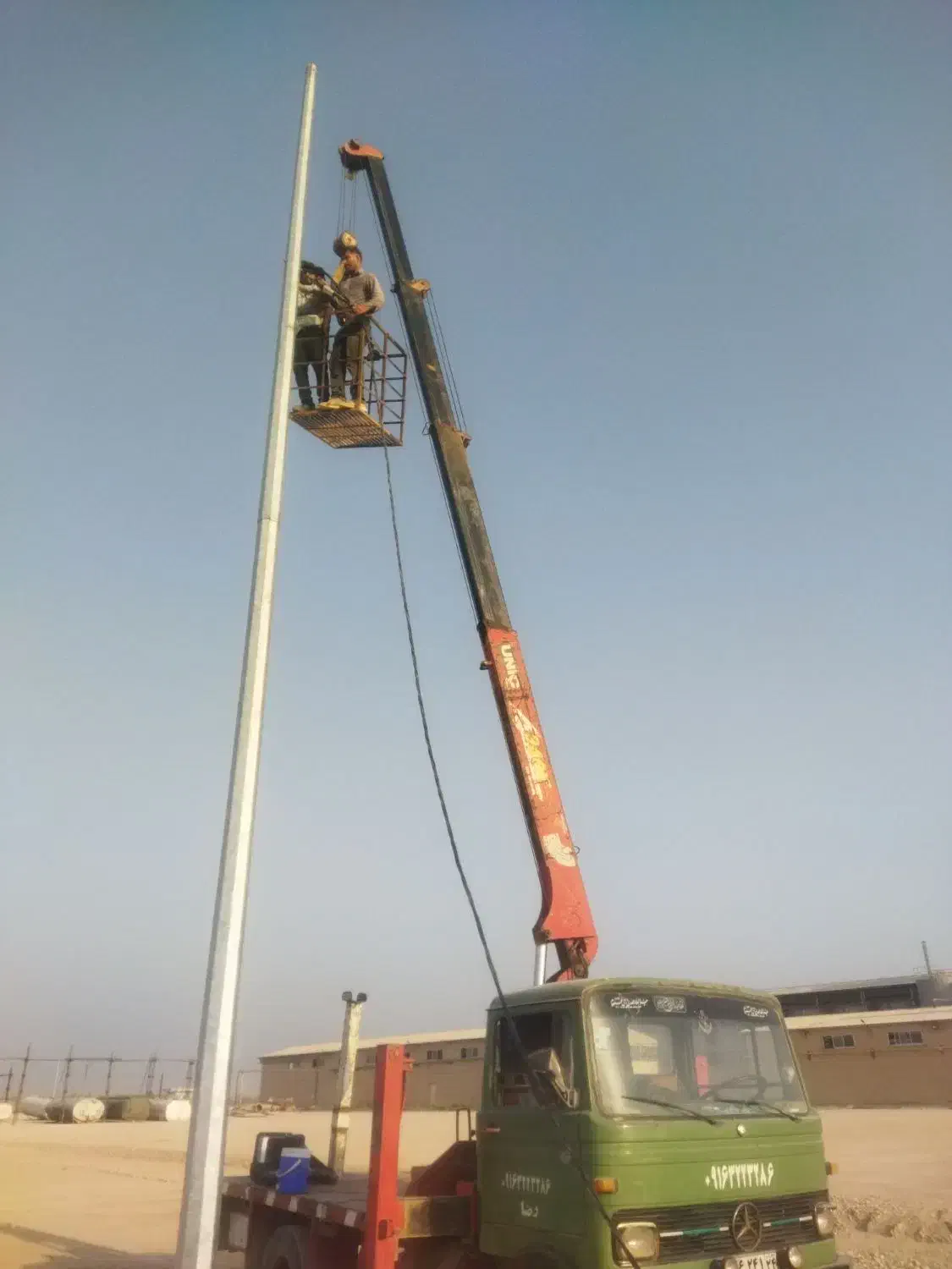 جرثقیل رضا خاور سه تن|خدمات حمل و نقل|شوشتر, |دیوار