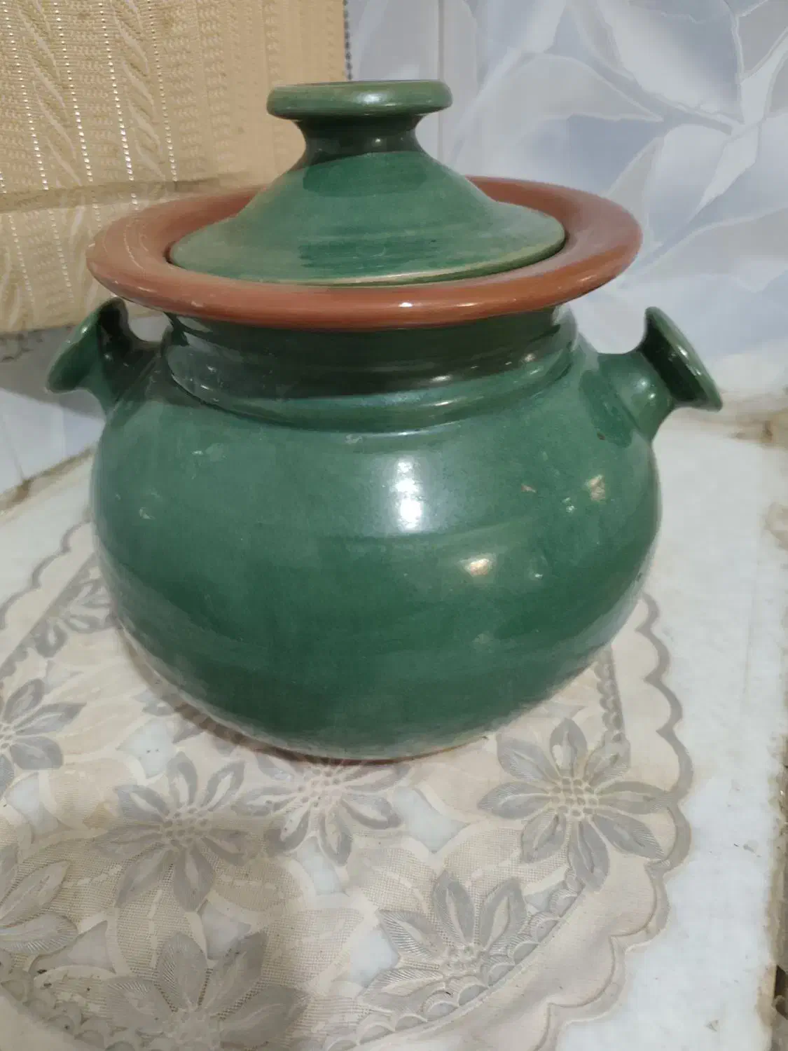 کوزه بزرگ گلی|صنایع دستی و سایر لوازم تزئینی|قم, میدان نو|دیوار