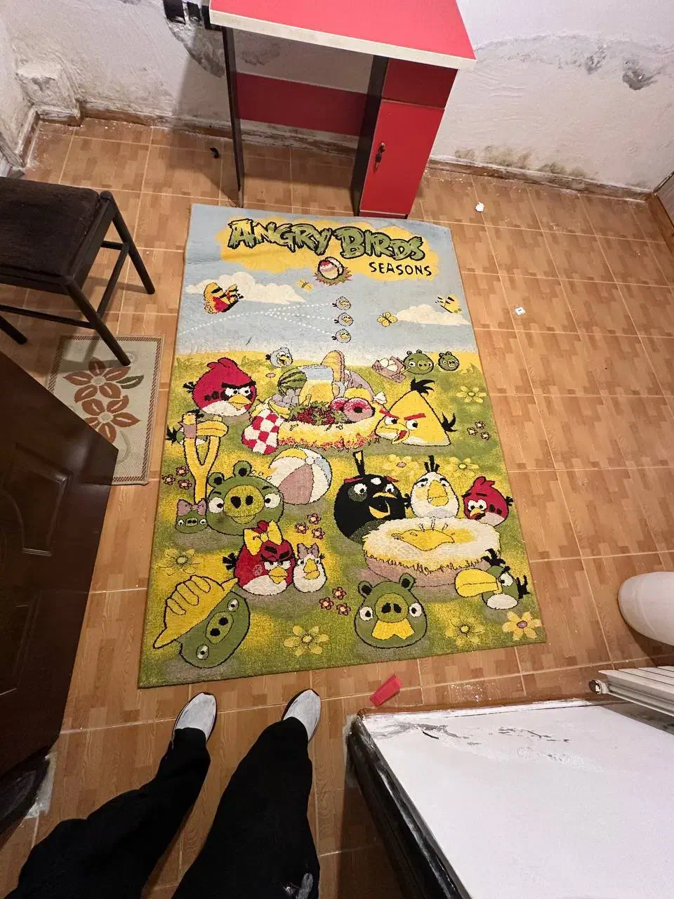 فروش دوعددگلیم فرش ویک عددمیز تحریر|میز تحریر و کامپیوتر|محمودآباد, |دیوار