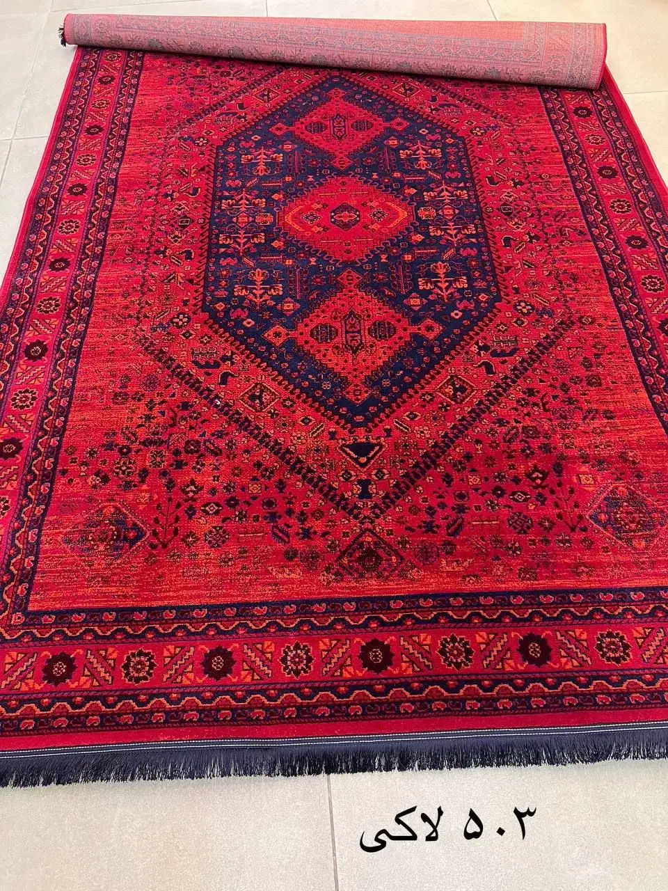 طرح قسطی کلکسیون هرمس رنگ بندی سبز و قرمز جذاب|فرش|گلبهار, شهر جدید گلبهار|دیوار