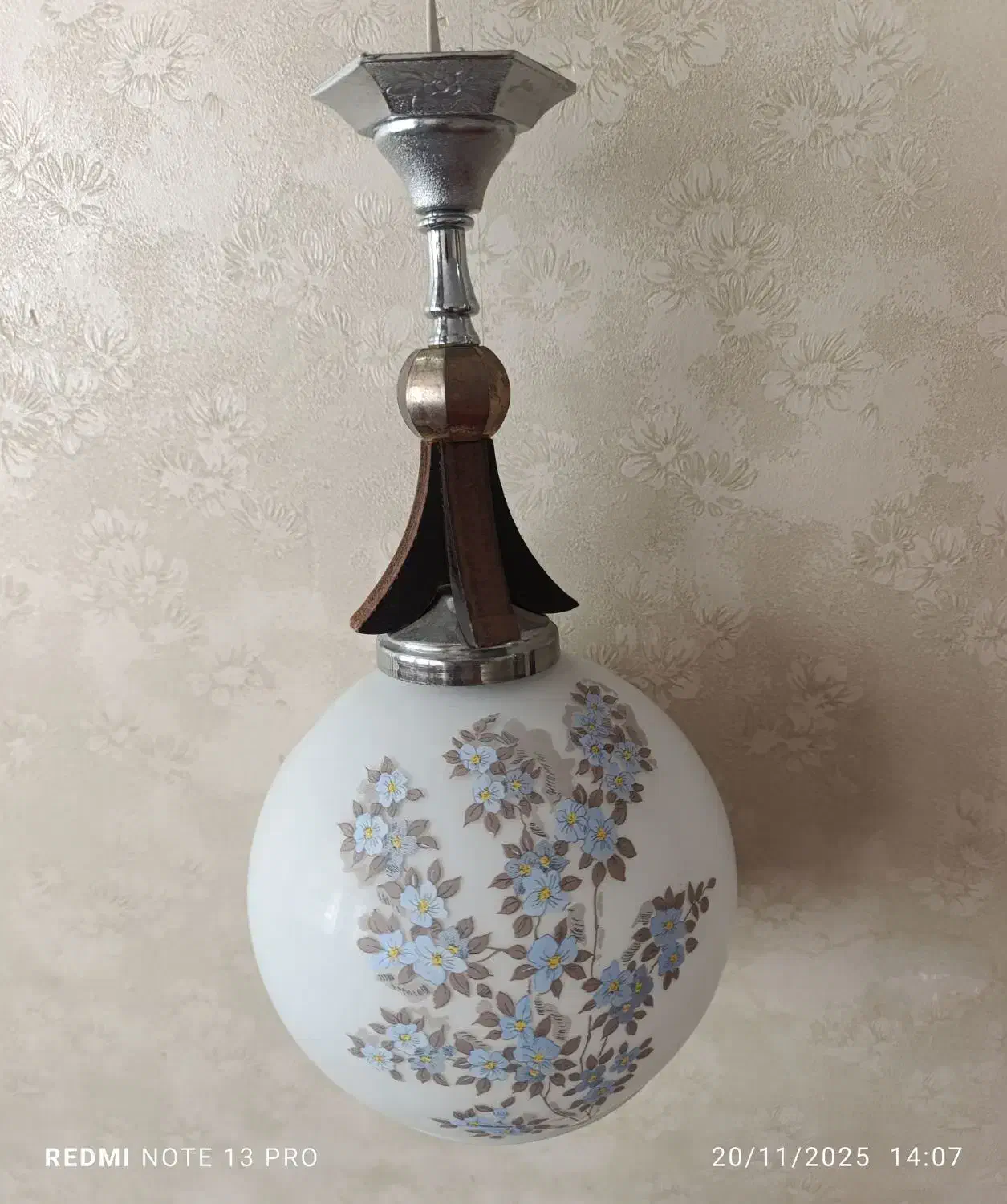 چراغ آویز|لوستر و چراغ آویز|کاشان, شهرک امیرالمومنین|دیوار