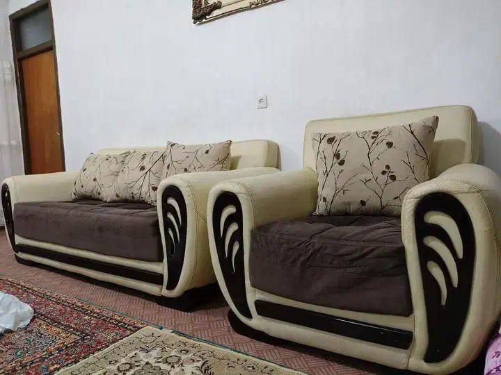 مبل راحتی ۷ نفره|مبلمان خانگی و میز عسلی|خلخال, |دیوار