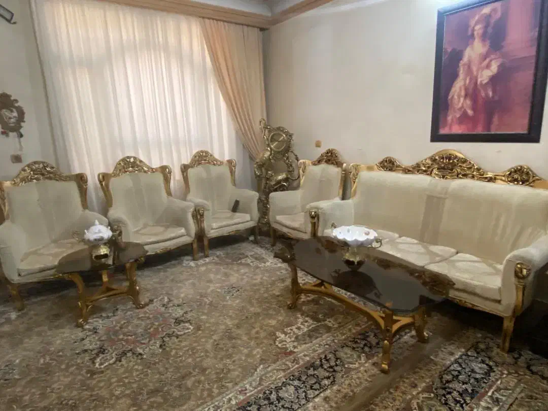 مبلمان ۹ نفره با ناهار خوری ۴ نفره سالم سالم|مبلمان خانگی و میز عسلی|مشهد, نوید|دیوار