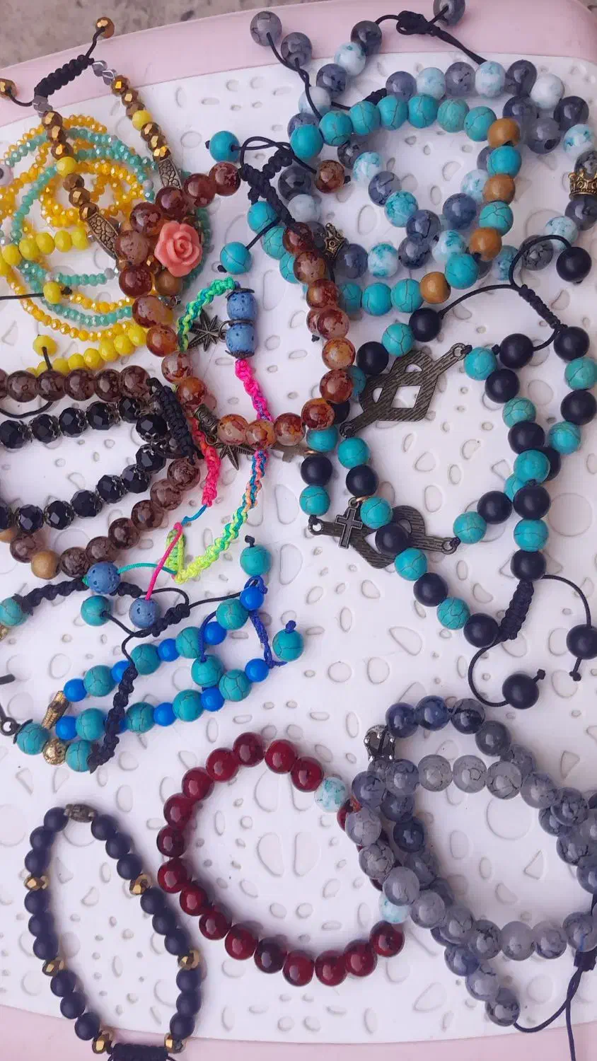 دستبندمهره ای ست نو|بدلیجات|تبریز, |دیوار