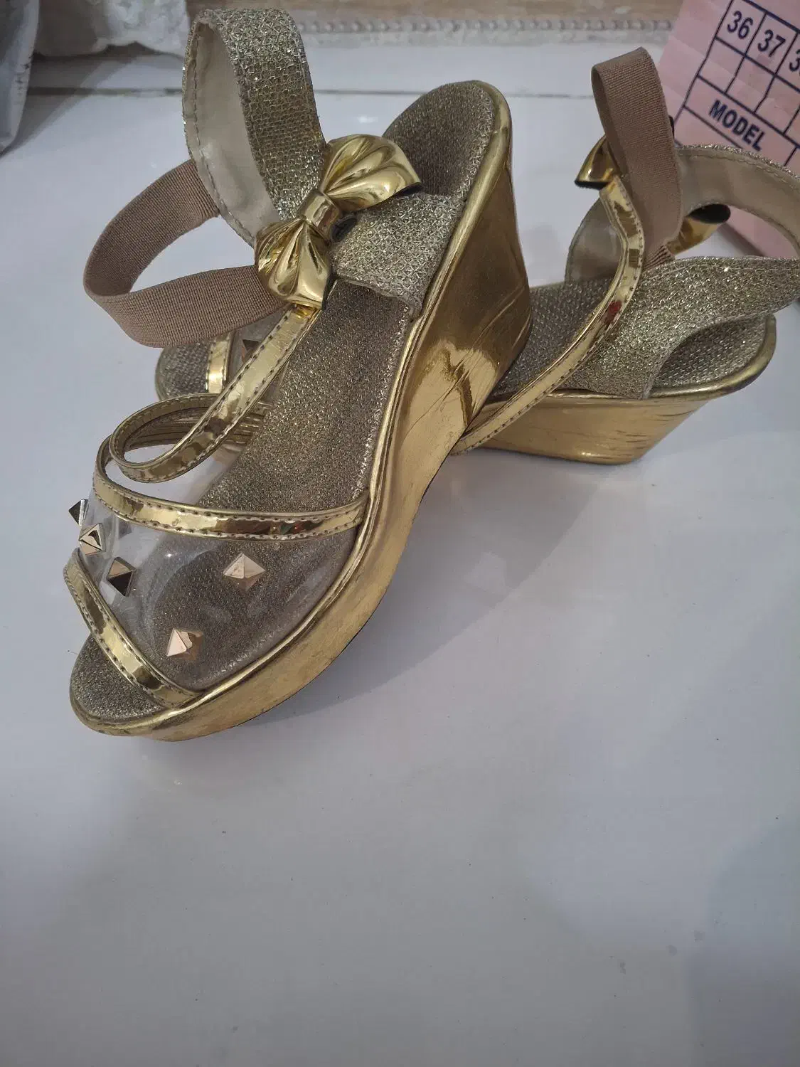 کفش مجلسی دخترانه|کیف، کفش، کمربند|قروه, |دیوار