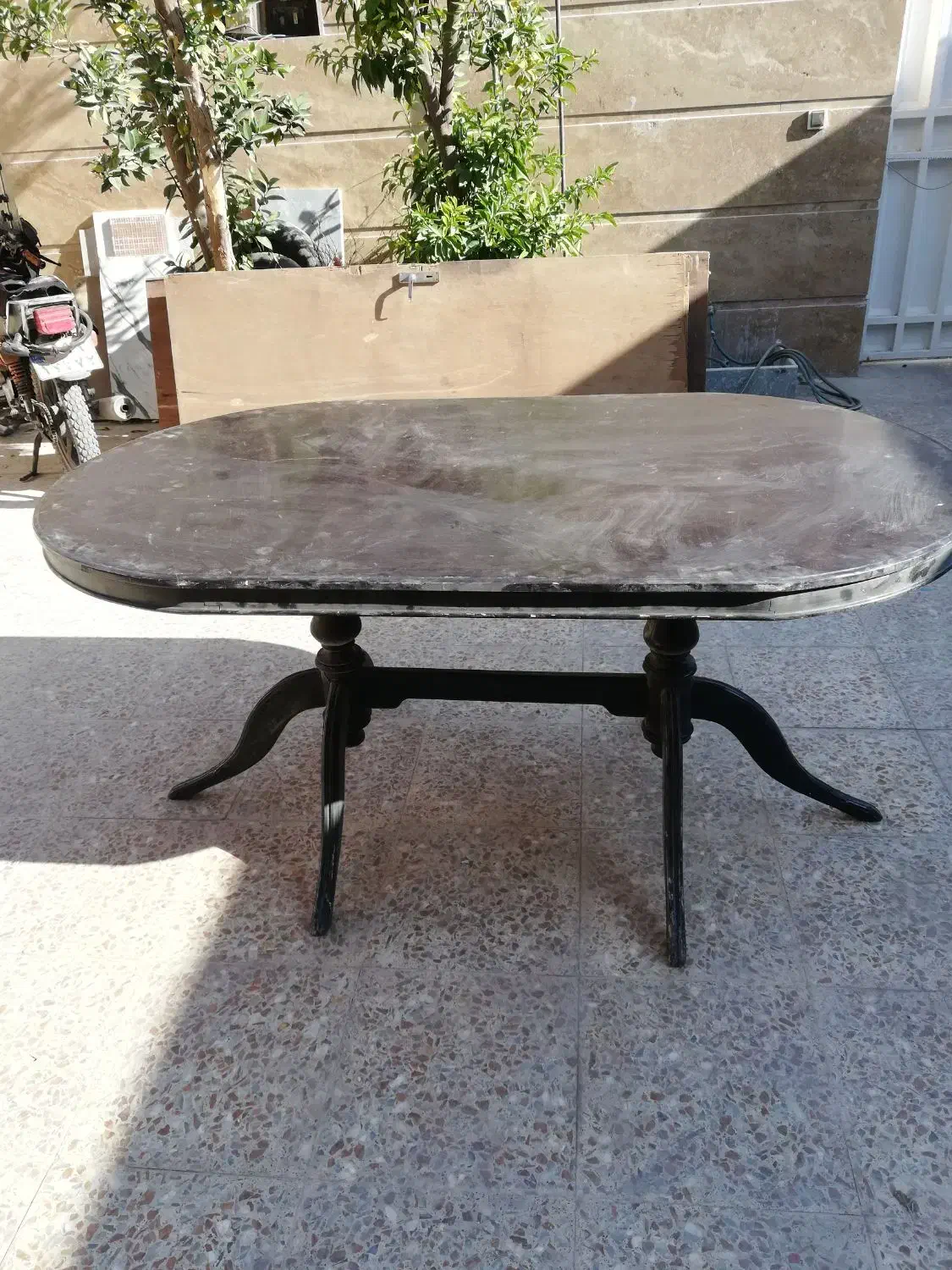 میز نهارخوری و درب چوبی|میز و صندلی غذاخوری|شیراز, شریفآباد|دیوار