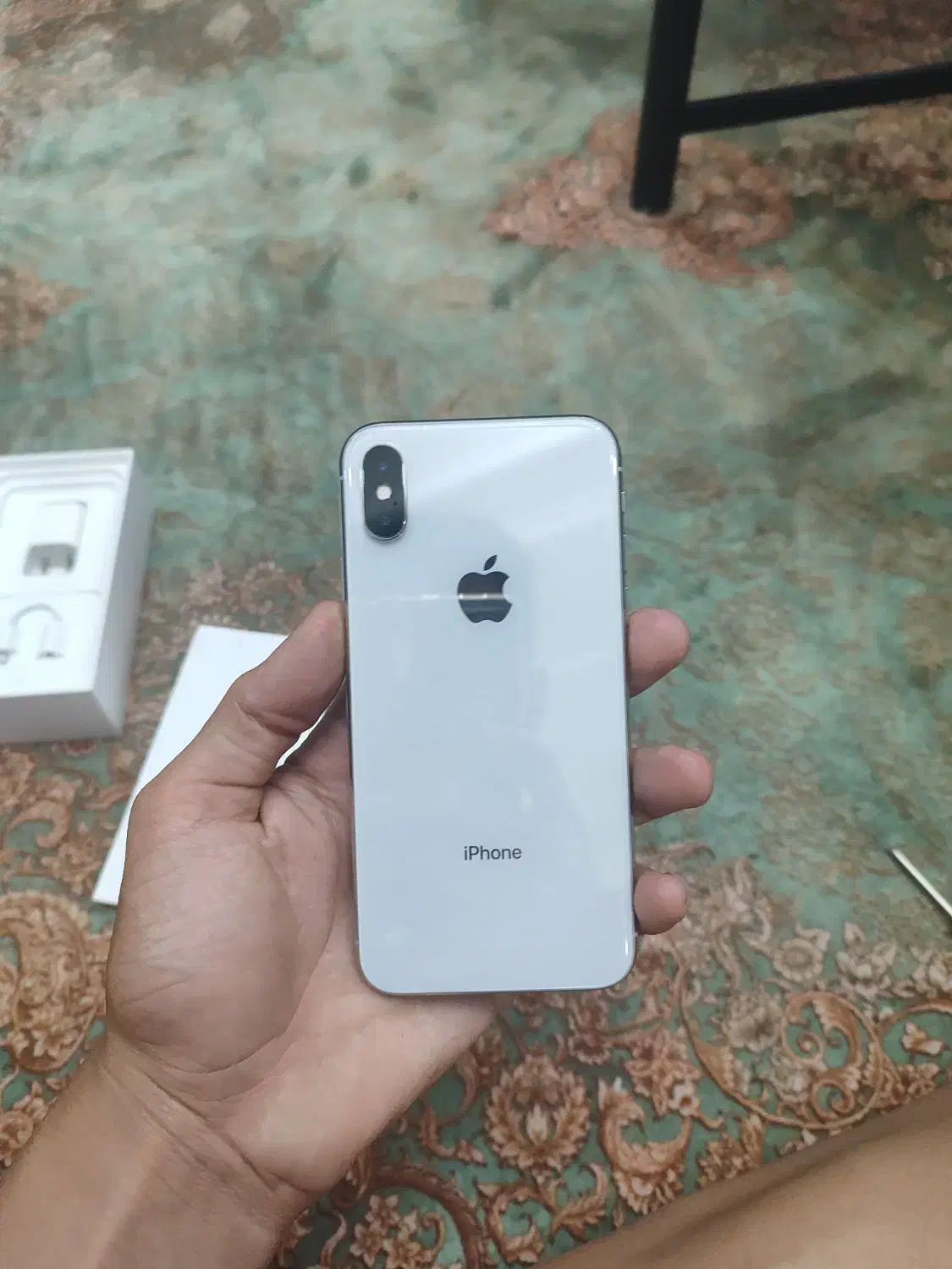 iphon. x سیلور|موبایل|تهران, جنت‌آباد جنوبی|دیوار