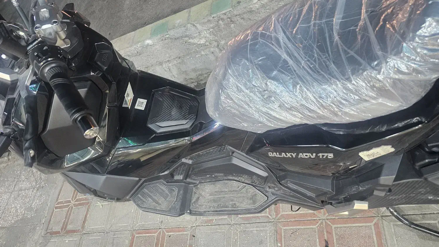 Galaxy ADV175 مدل404مشکی|موتورسیکلت|قم, صفاشهر|دیوار