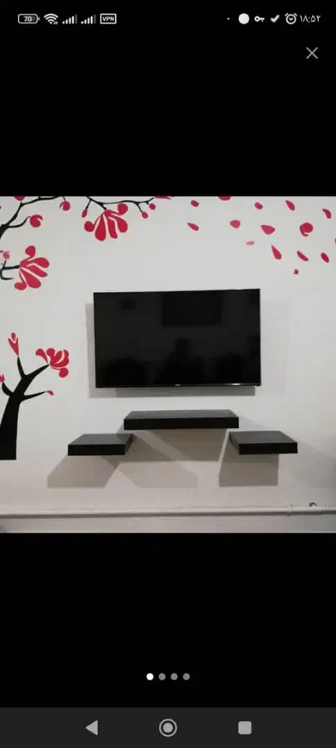 شلف مشکی انواع سایزها|کتابخانه، شلف، قفسه‌های دیواری|تهران, جوادیه|دیوار