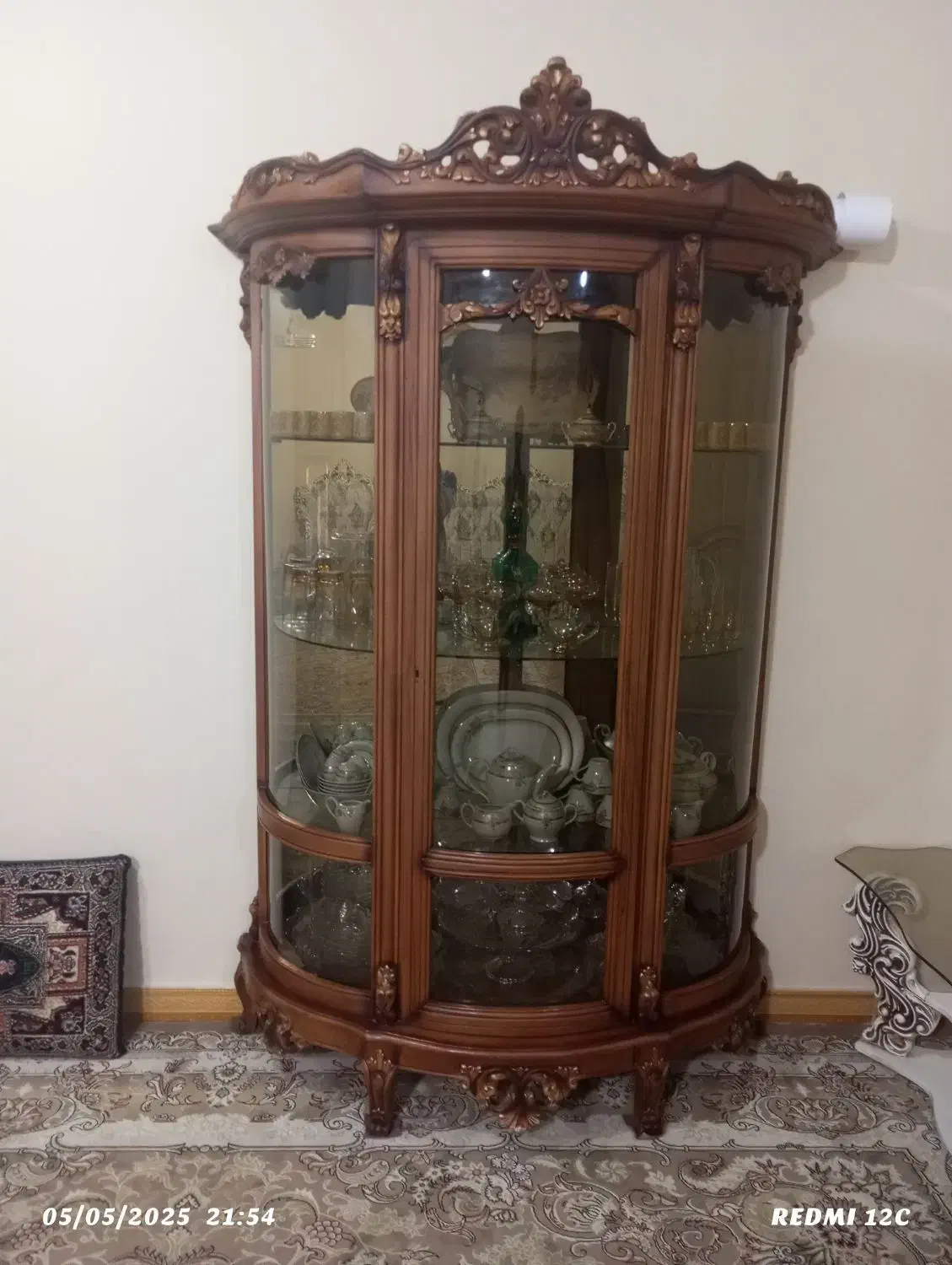 گنجه بوفه ویترین،  معاوضه داررم|بوفه، ویترین، کنسول|مشهد, رسالت|دیوار