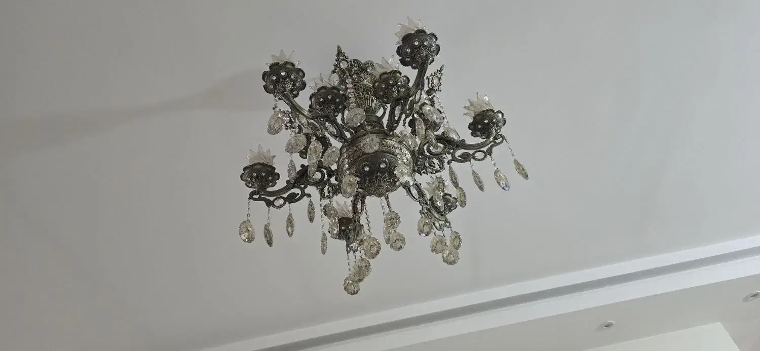 لوستر|لوستر و چراغ آویز|اصفهان, مرداویج|دیوار