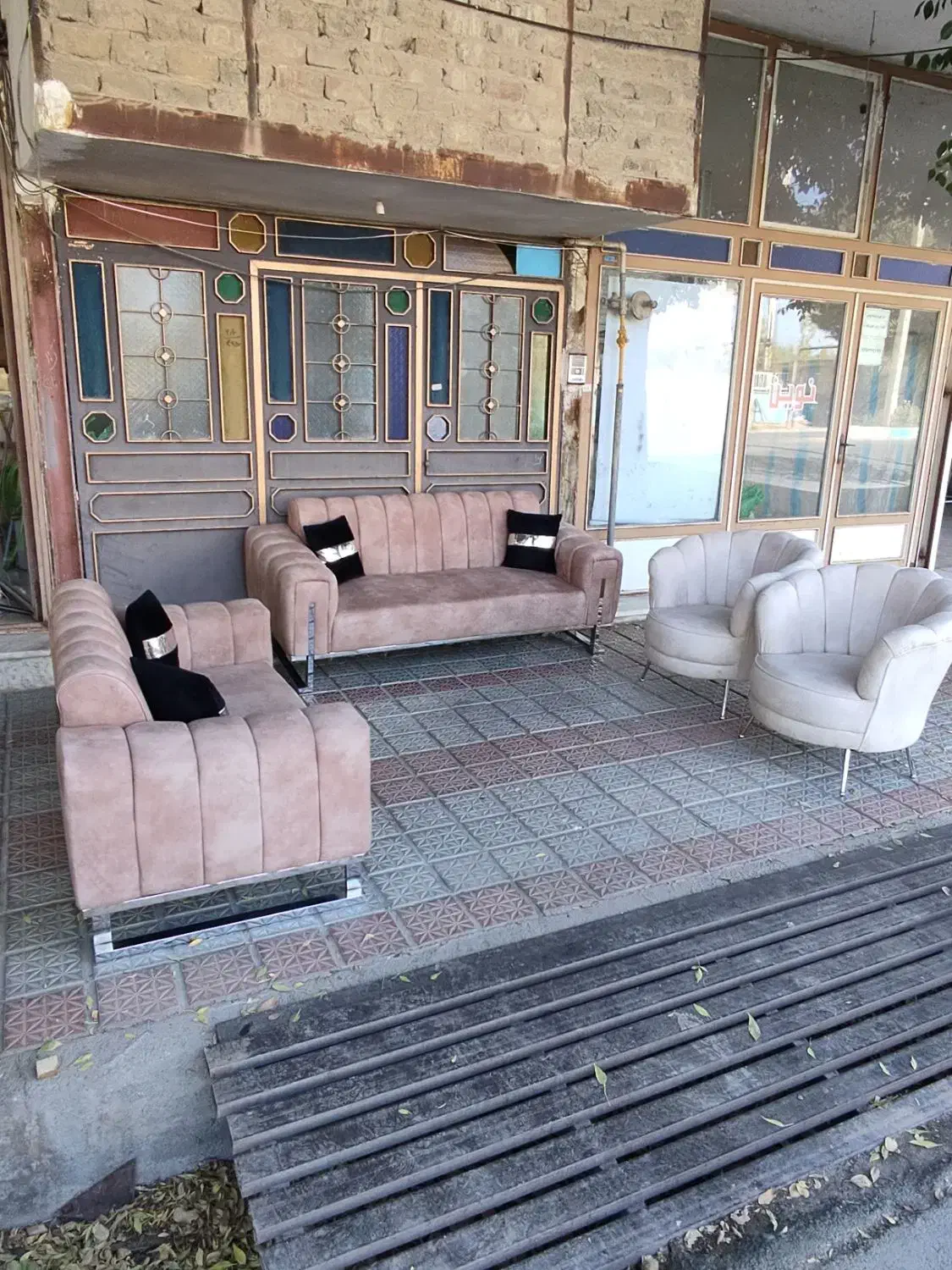 مبل صدفی|مبلمان خانگی و میز عسلی|گلپایگان, |دیوار