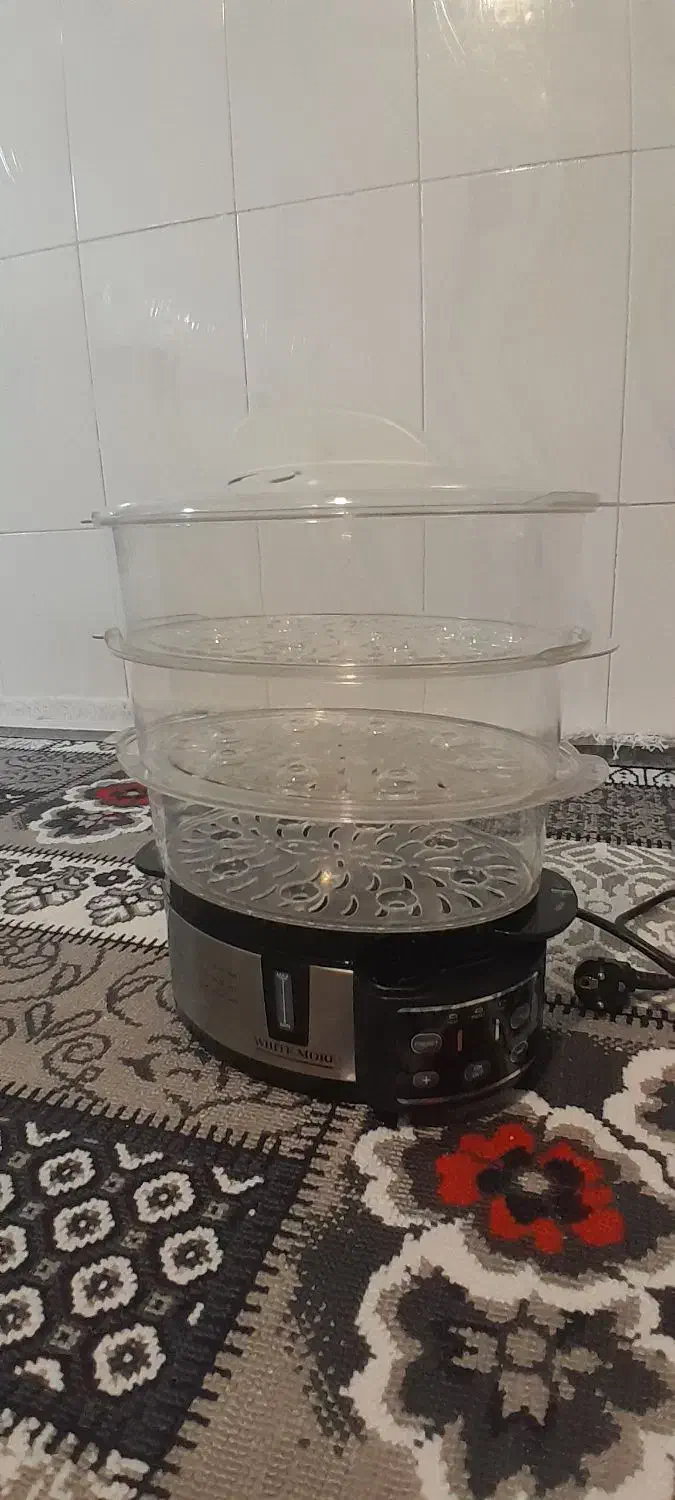 بخارپز برند وایت مور|اجاق گاز و لوازم برقی پختوپز|نورآباد, |دیوار