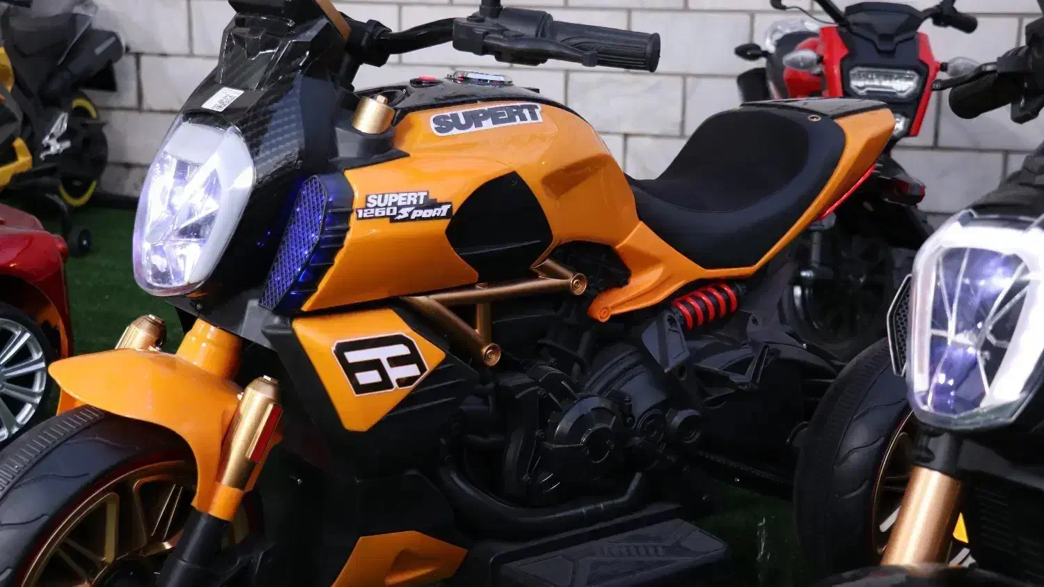 فروش نقد و اقساط موتور شارژی دکاتی سایز بزرگ|اسباب‌‌بازی|تهران, پردیسان|دیوار