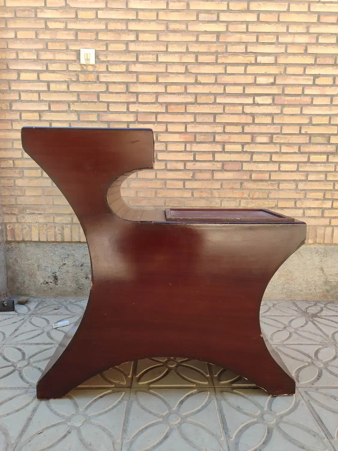 میز تلفن طرح آهو|میز تلفن|کرمان, |دیوار